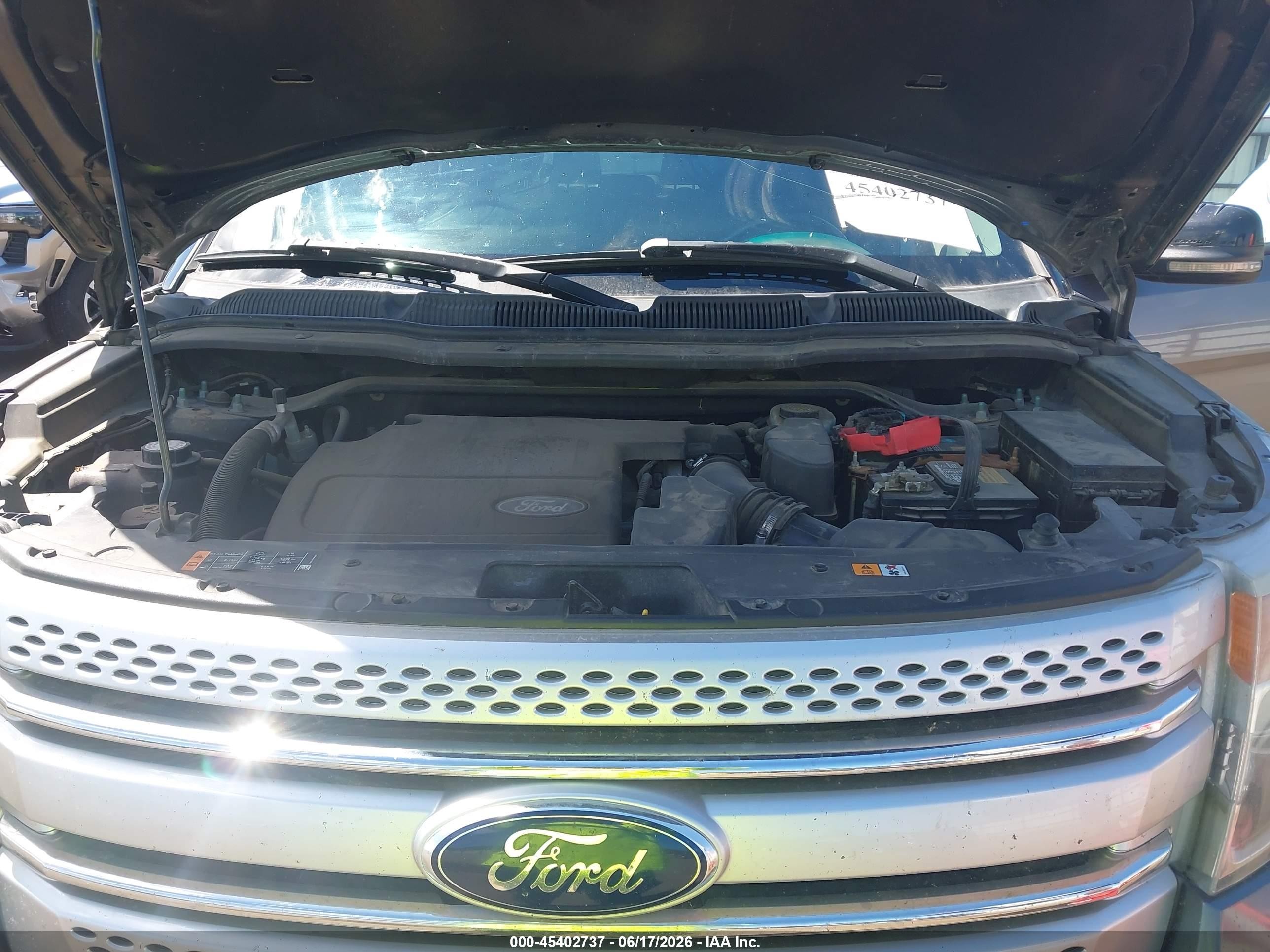 2013 Ford Explorer Xlt Gray vin: 1FM5K7D85DGA51317
