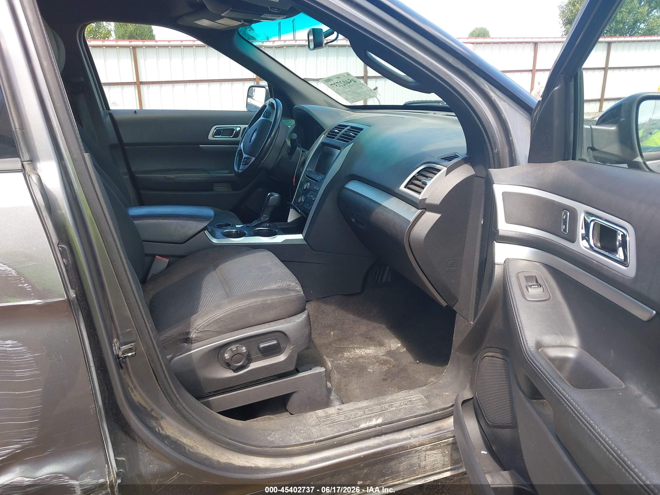 2013 Ford Explorer Xlt Gray vin: 1FM5K7D85DGA51317