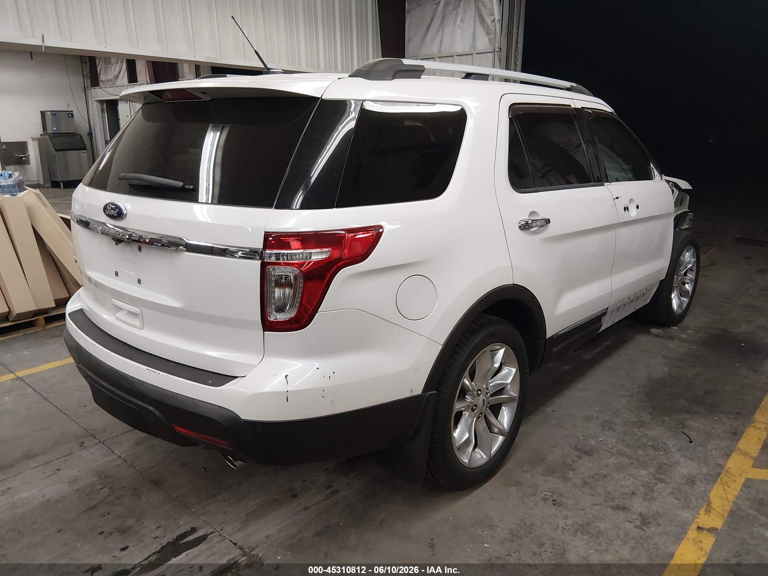 2013 Ford Explorer Xlt Белый vin: 1FM5K7D85DGA80042