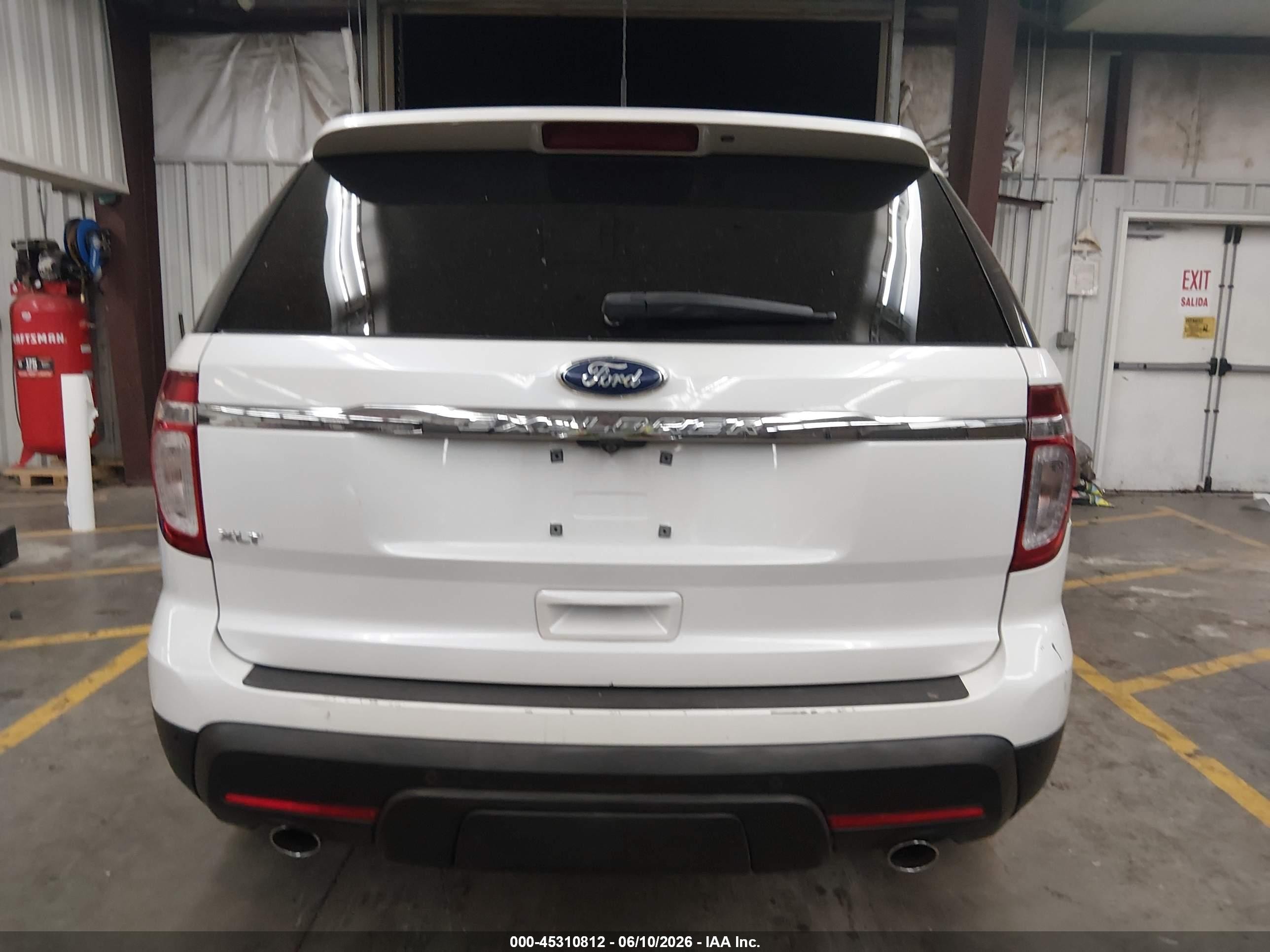 2013 Ford Explorer Xlt Белый vin: 1FM5K7D85DGA80042