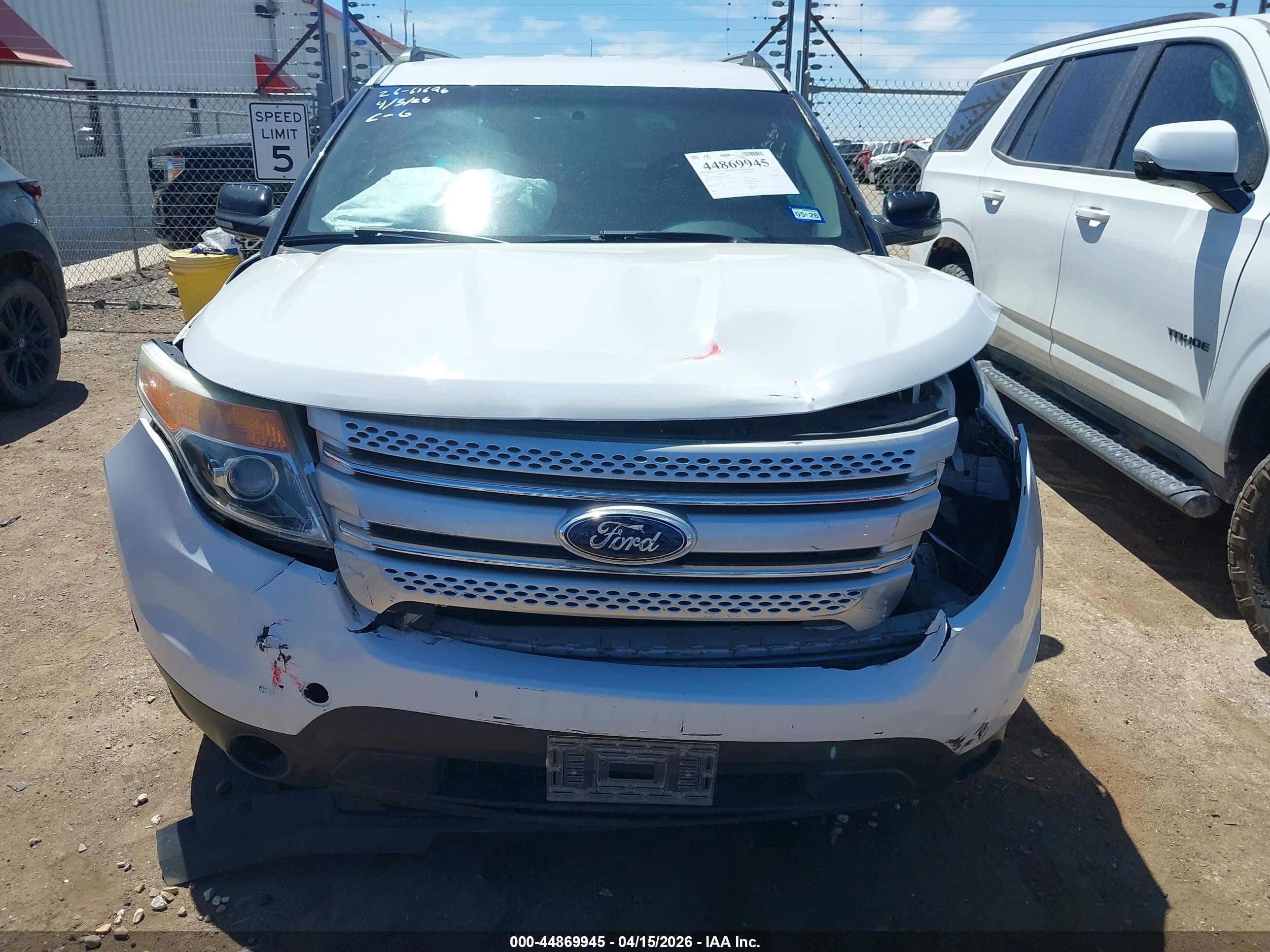 2013 Ford Explorer Xlt White vin: 1FM5K7D85DGA92689