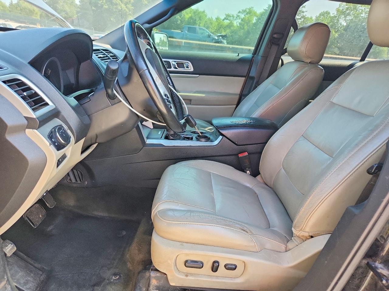 2013 Ford Explorer Xlt Green vin: 1FM5K7D85DGB50798
