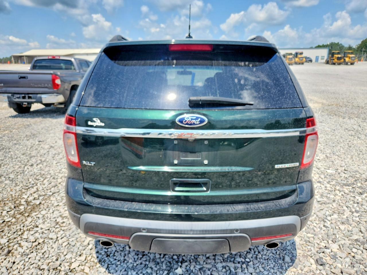2013 Ford Explorer Xlt Green vin: 1FM5K7D85DGB50798