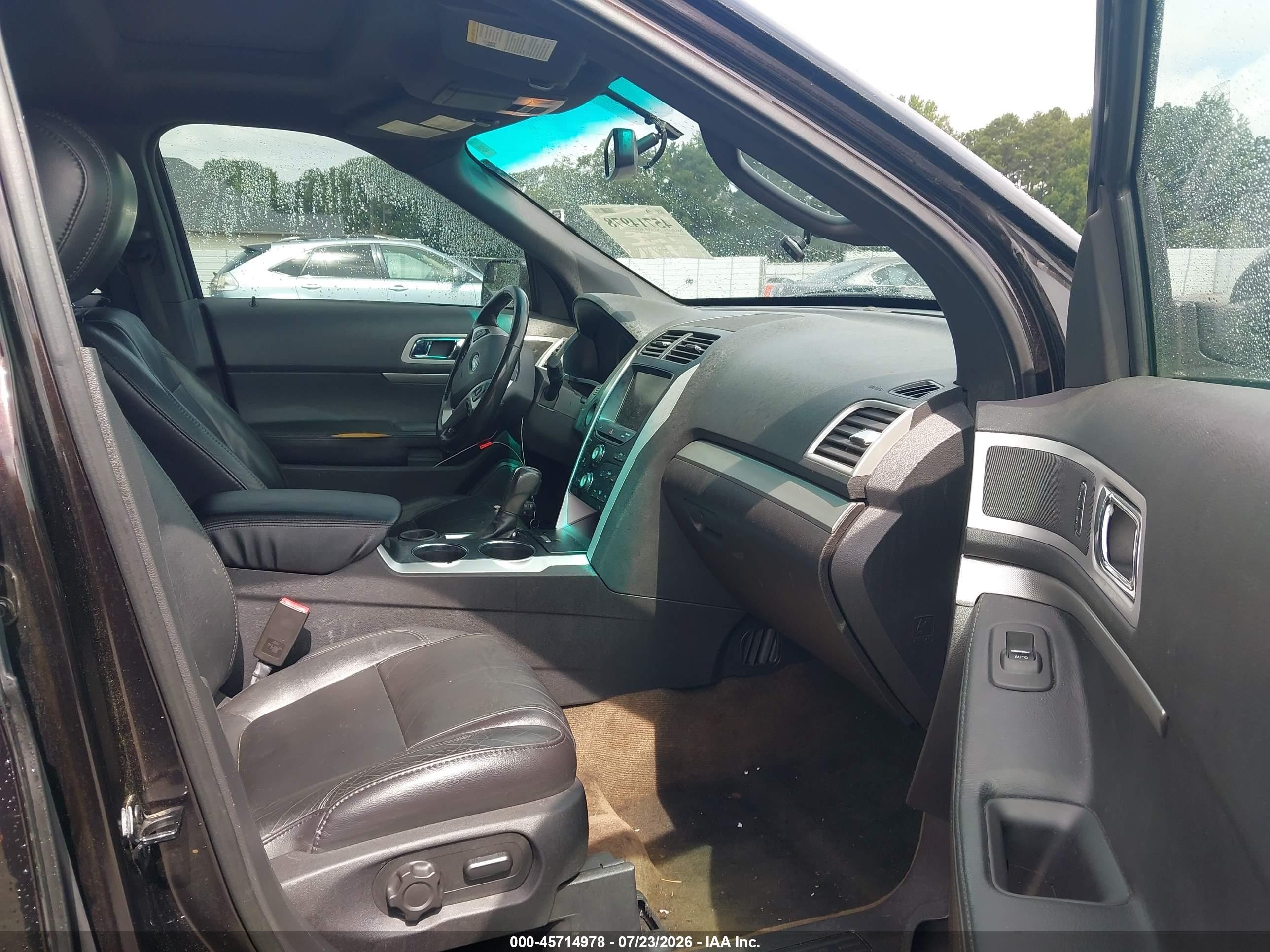 2013 Ford Explorer Xlt Dark Brown vin: 1FM5K7D85DGB98463