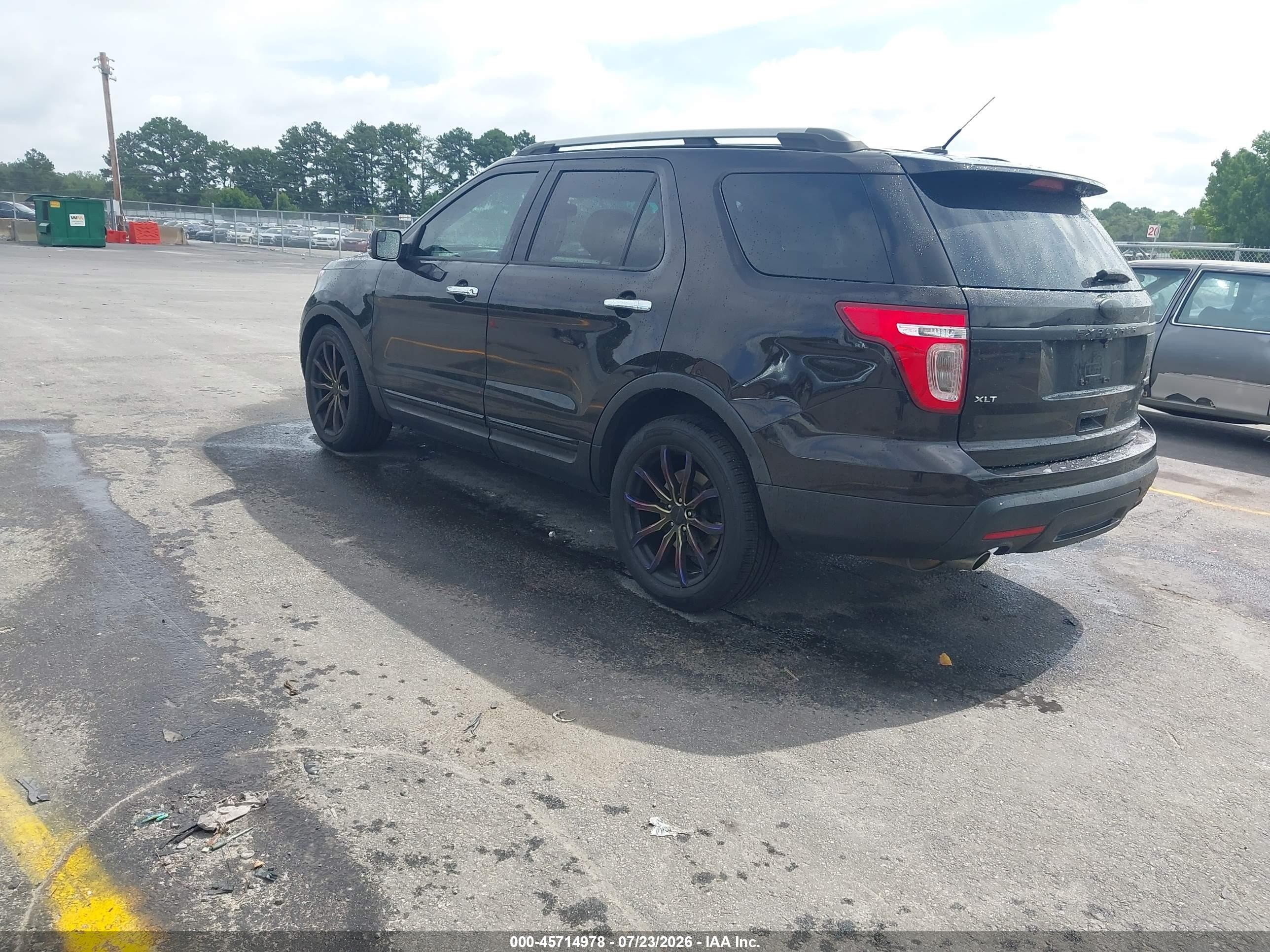 2013 Ford Explorer Xlt Dark Brown vin: 1FM5K7D85DGB98463