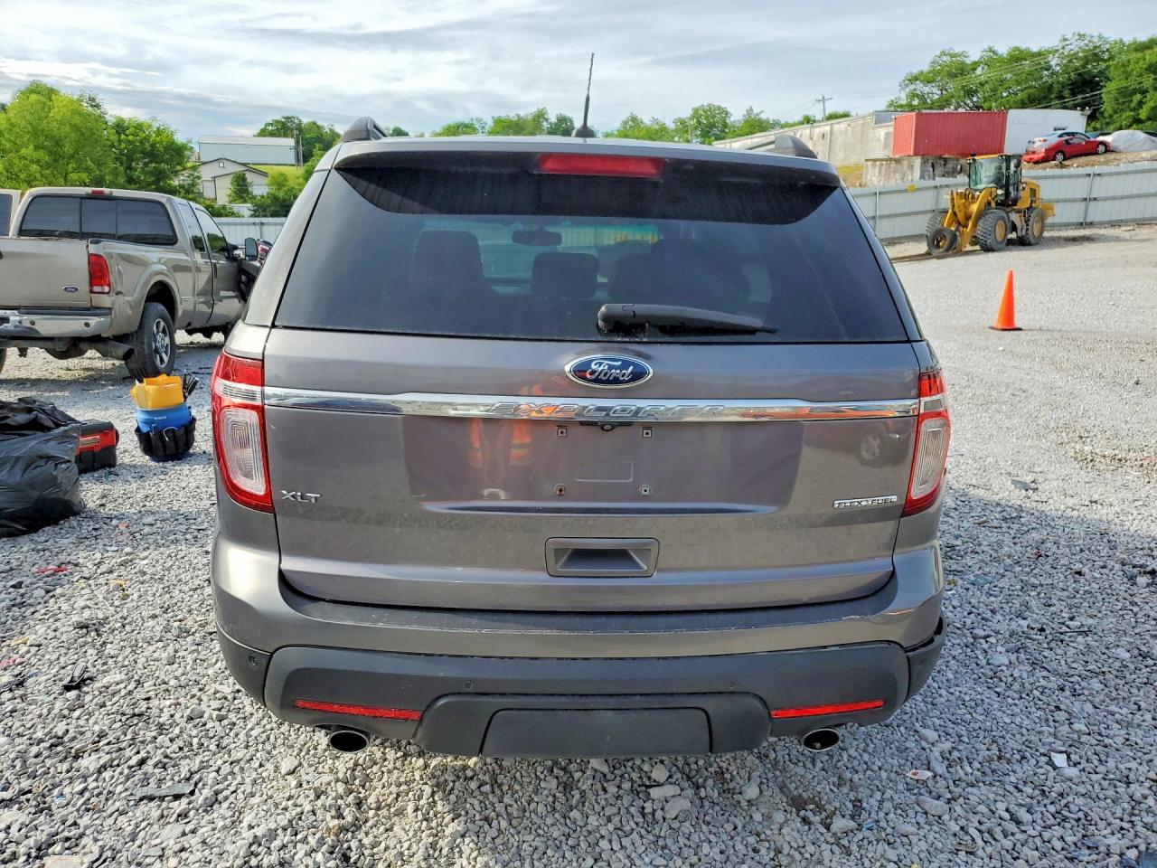 2013 Ford Explorer Xlt Gray vin: 1FM5K7D85DGC28867