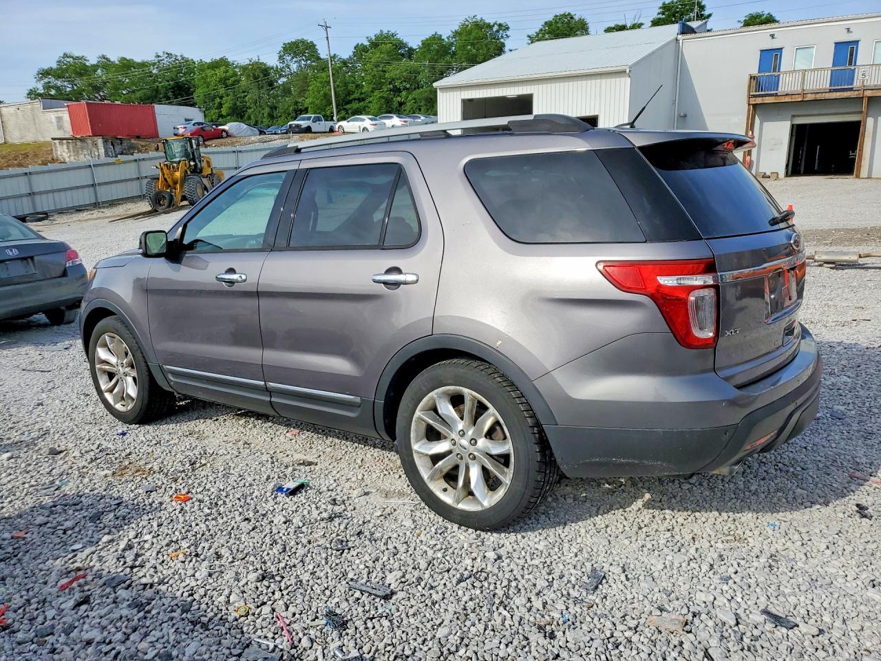 2013 Ford Explorer Xlt Gray vin: 1FM5K7D85DGC28867