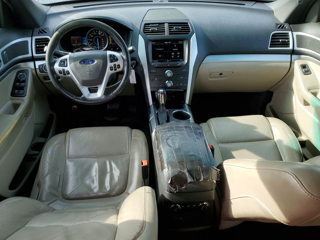 2013 Ford Explorer Xlt Gray vin: 1FM5K7D85DGC28867