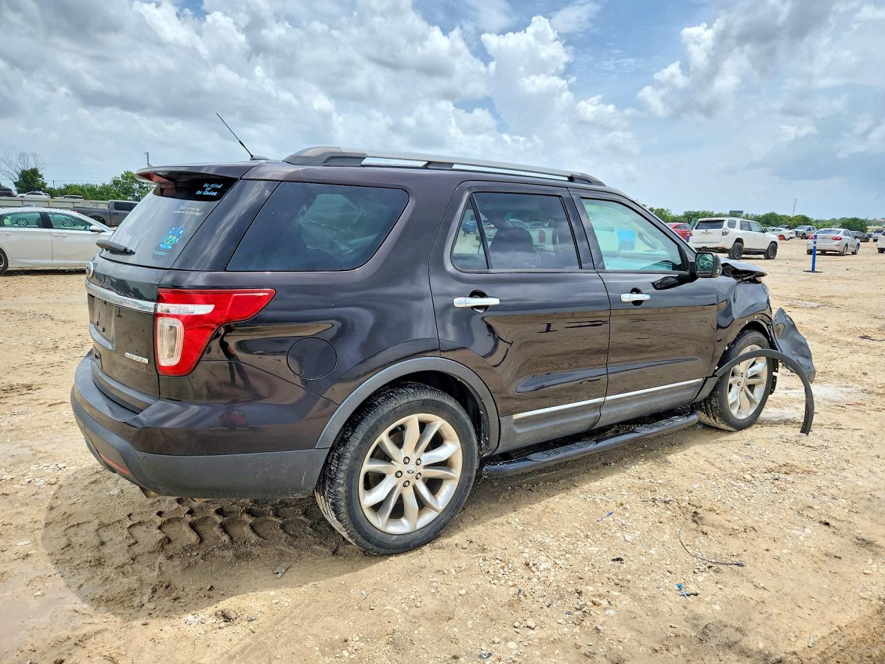 2013 Ford Explorer Xlt Черный vin: 1FM5K7D85DGC48858