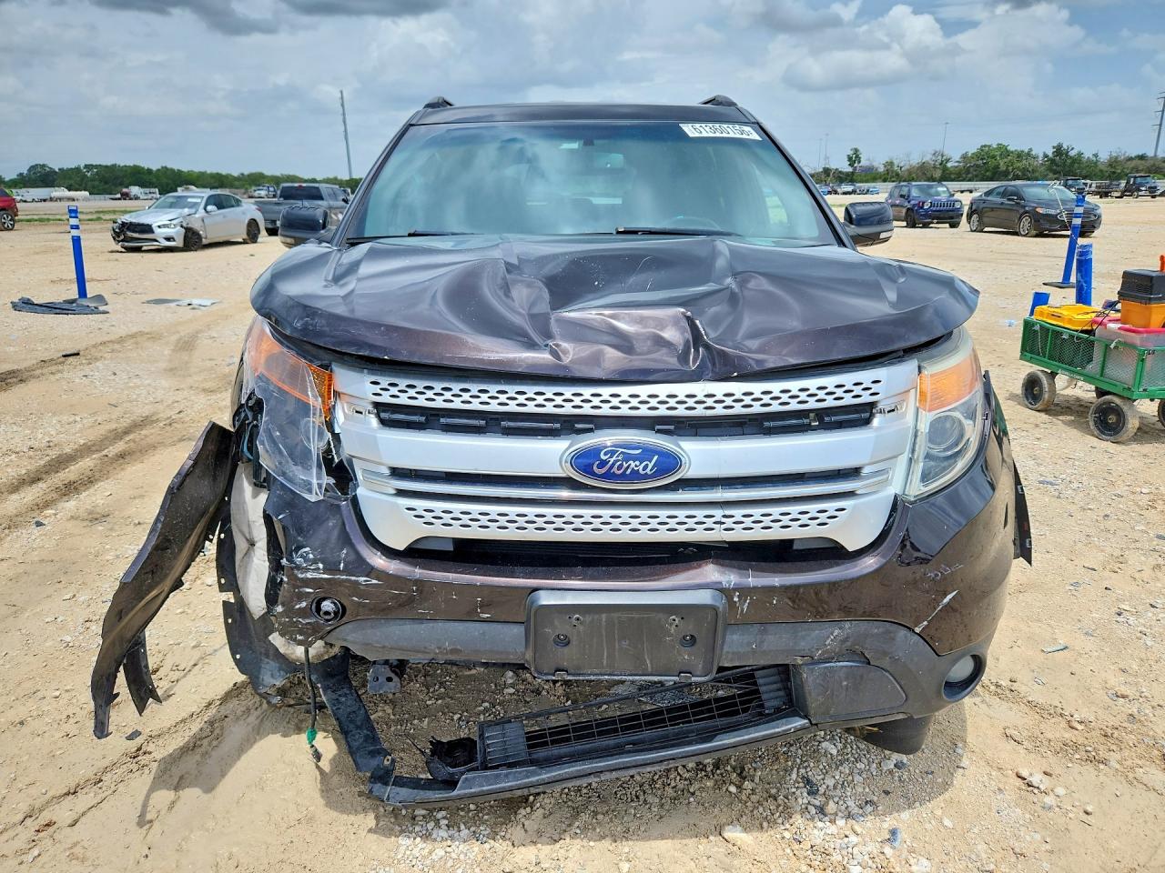 2013 Ford Explorer Xlt Черный vin: 1FM5K7D85DGC48858