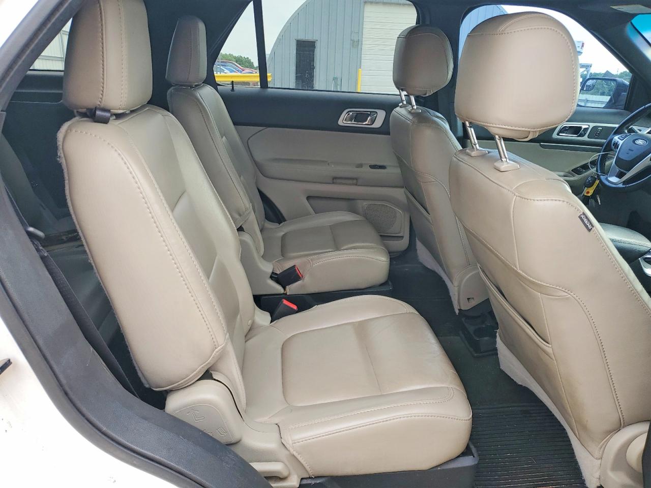 2014 Ford Explorer Xlt White vin: 1FM5K7D85EGA13085