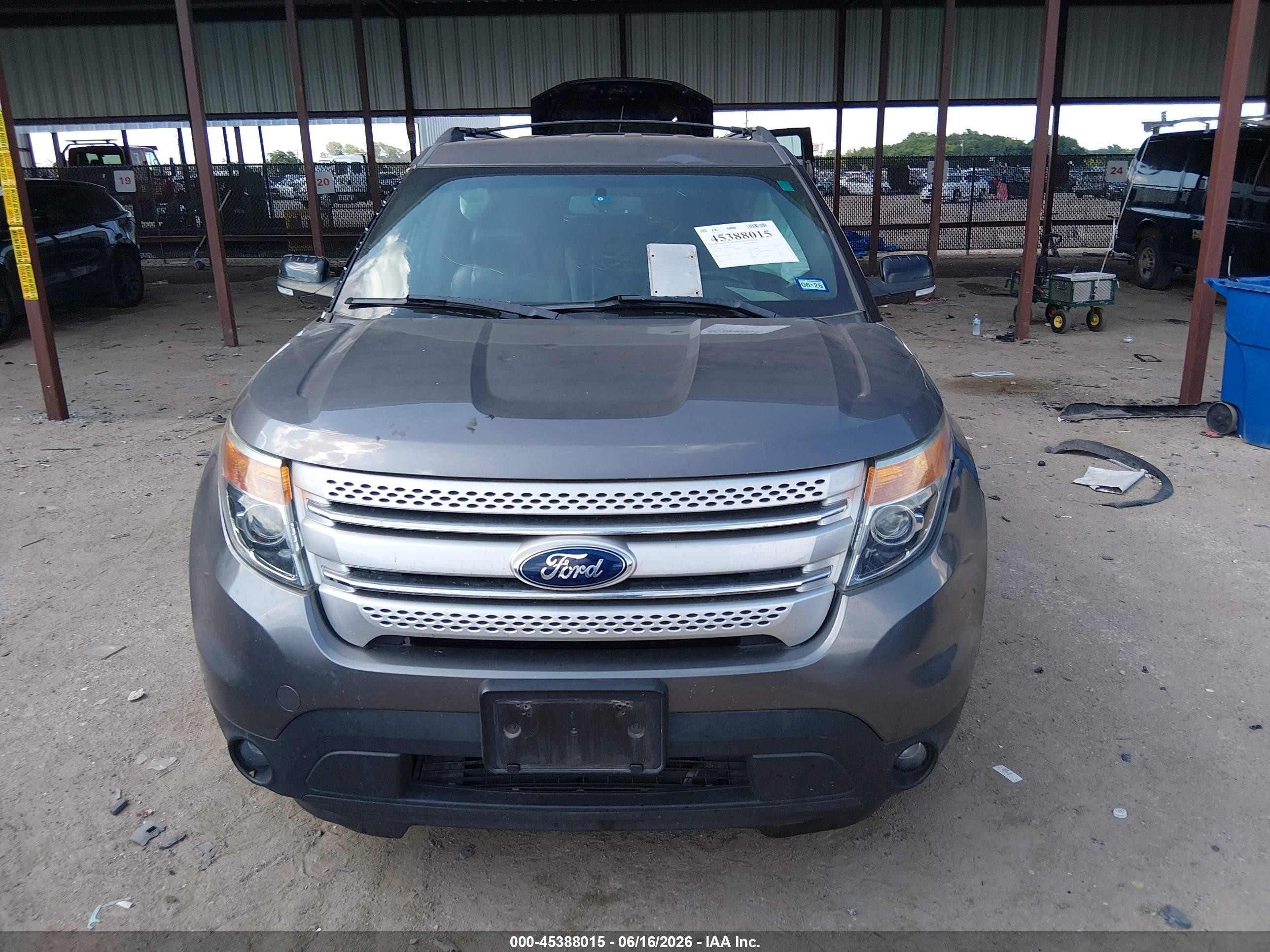 2014 Ford Explorer Xlt Gray vin: 1FM5K7D85EGA22434