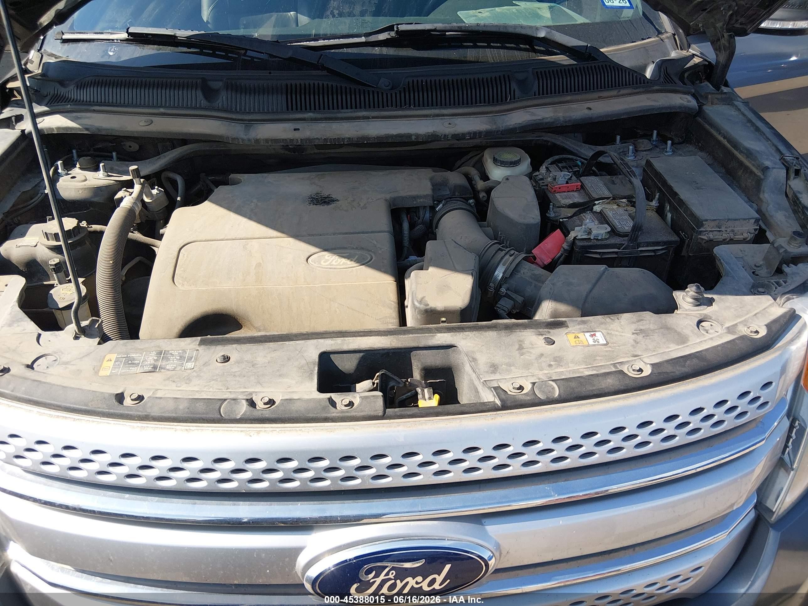 2014 Ford Explorer Xlt Gray vin: 1FM5K7D85EGA22434