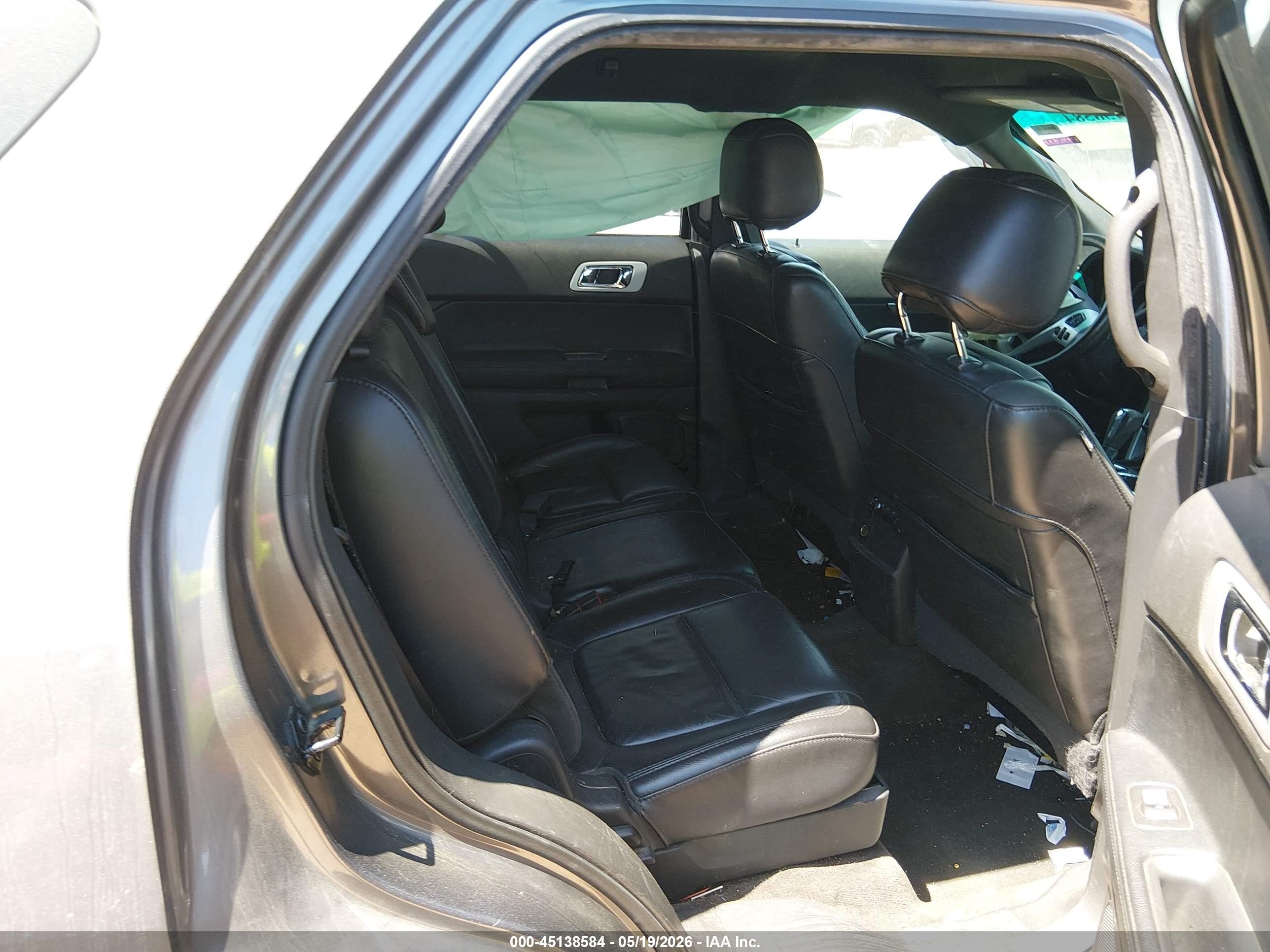 2014 Ford Explorer Xlt Gray vin: 1FM5K7D85EGA47530