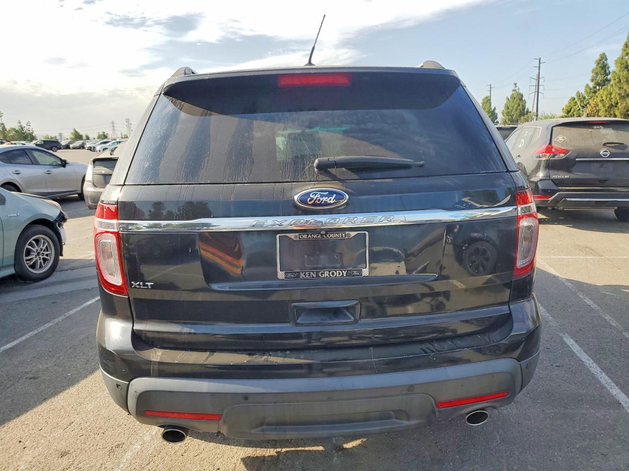 2014 Ford Explorer Xlt Black vin: 1FM5K7D85EGA59709
