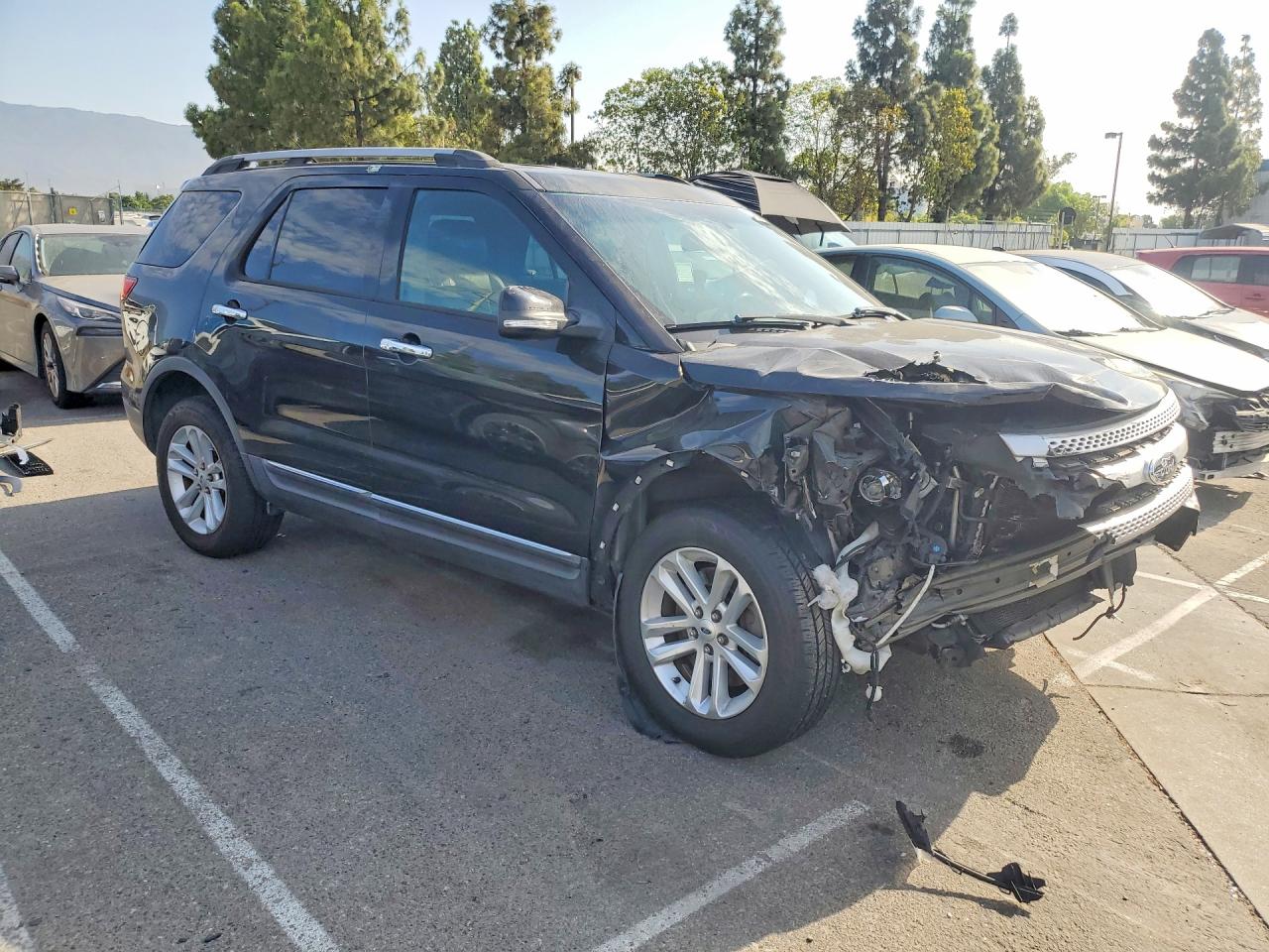 2014 Ford Explorer Xlt Black vin: 1FM5K7D85EGA59709