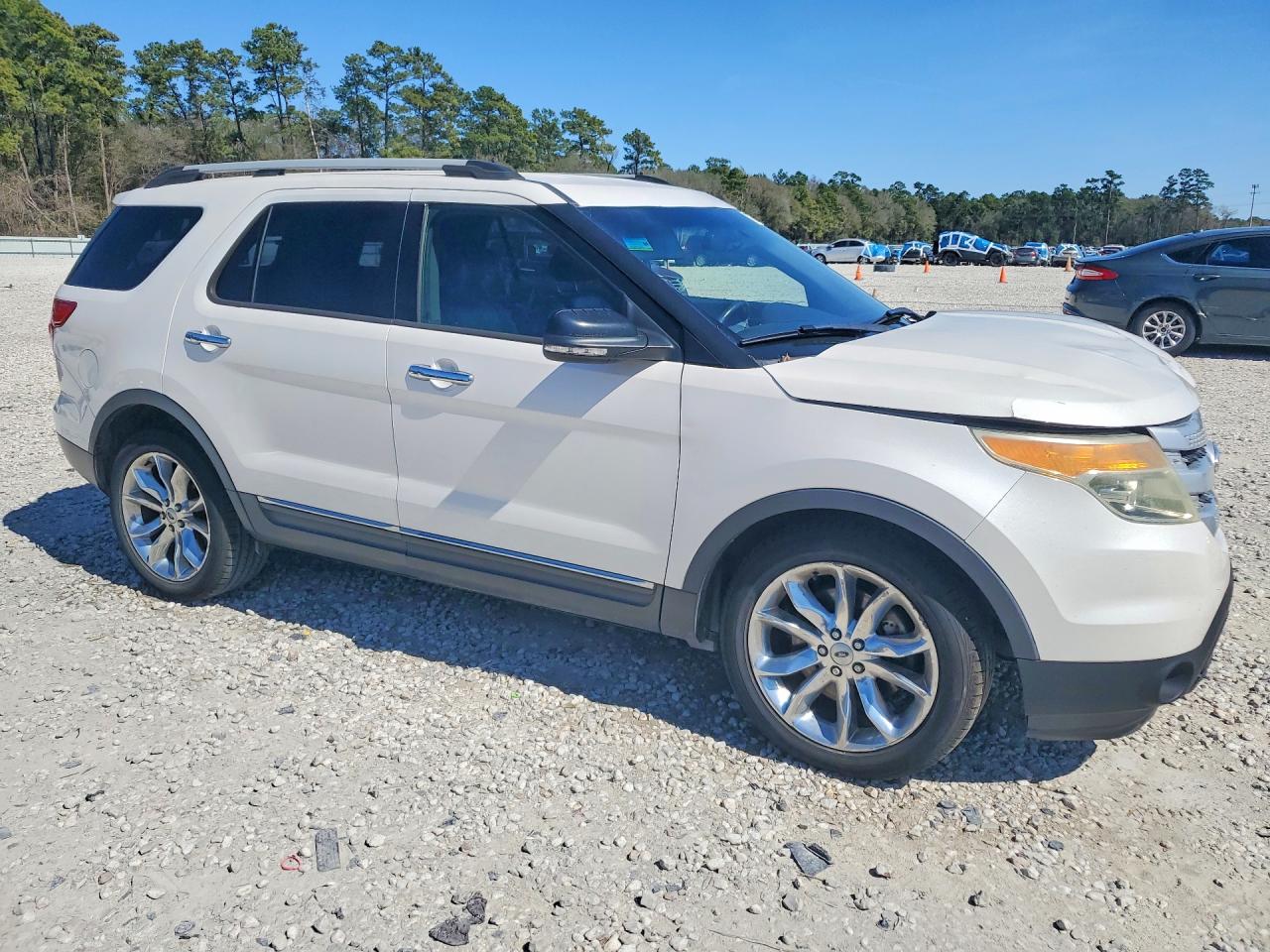 2014 Ford Explorer Xlt Белый vin: 1FM5K7D85EGA74792
