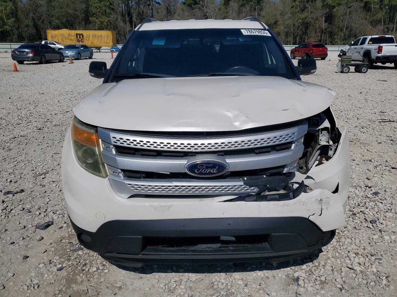 2014 Ford Explorer Xlt Белый vin: 1FM5K7D85EGA74792