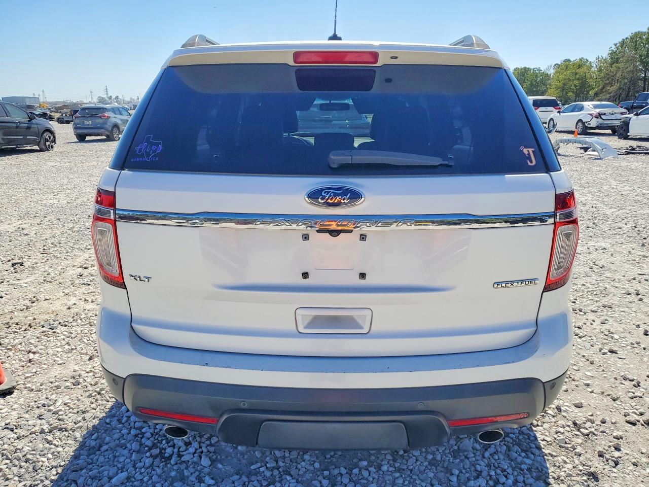 2014 Ford Explorer Xlt Белый vin: 1FM5K7D85EGA74792