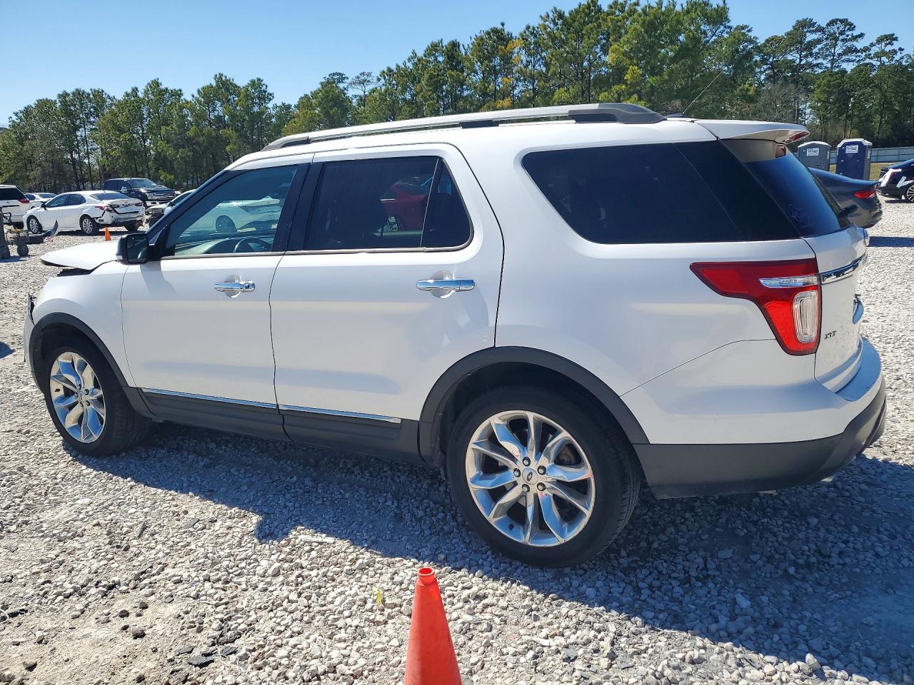2014 Ford Explorer Xlt Белый vin: 1FM5K7D85EGA74792