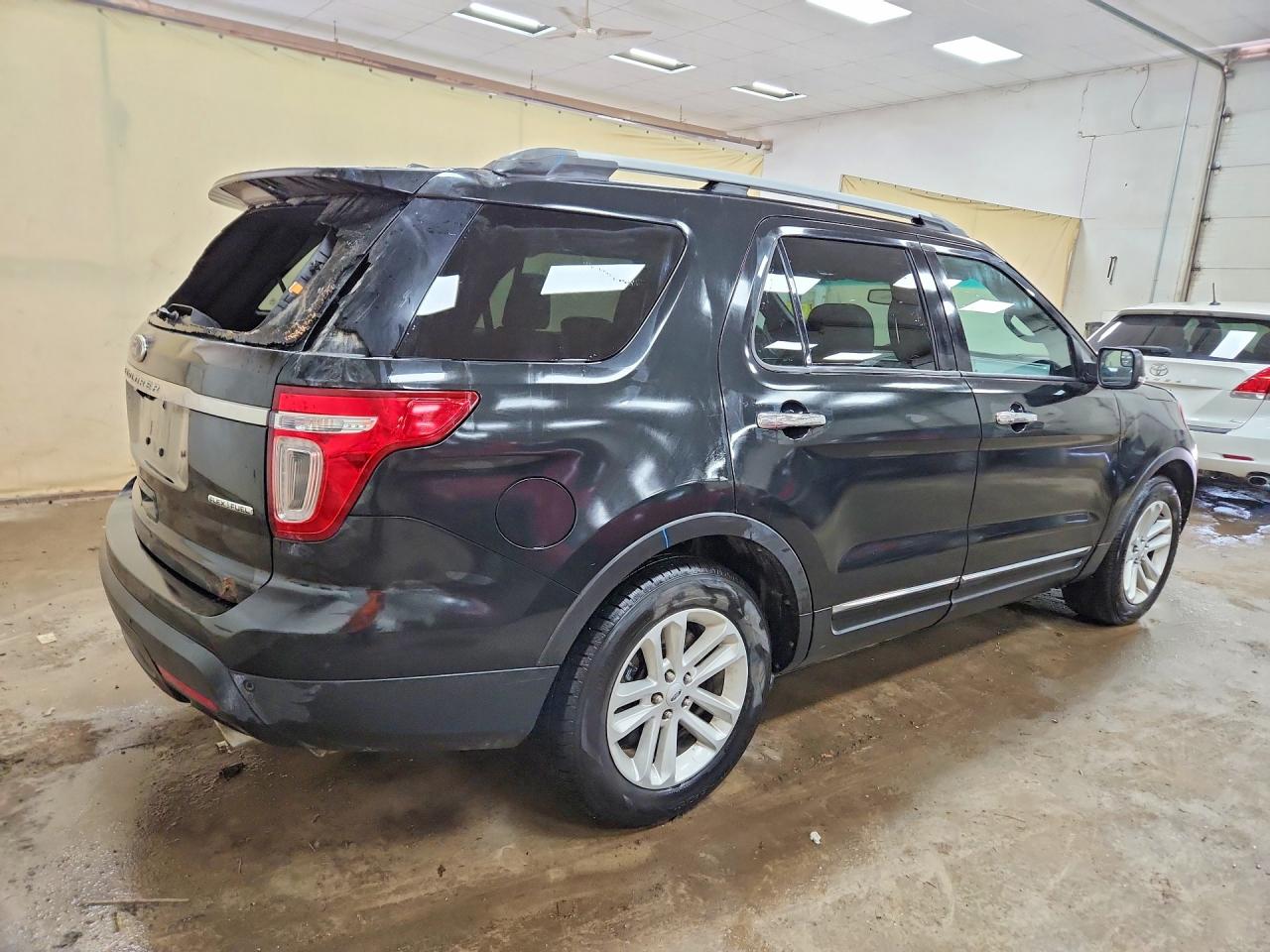 2014 Ford Explorer Xlt Black vin: 1FM5K7D85EGC05977