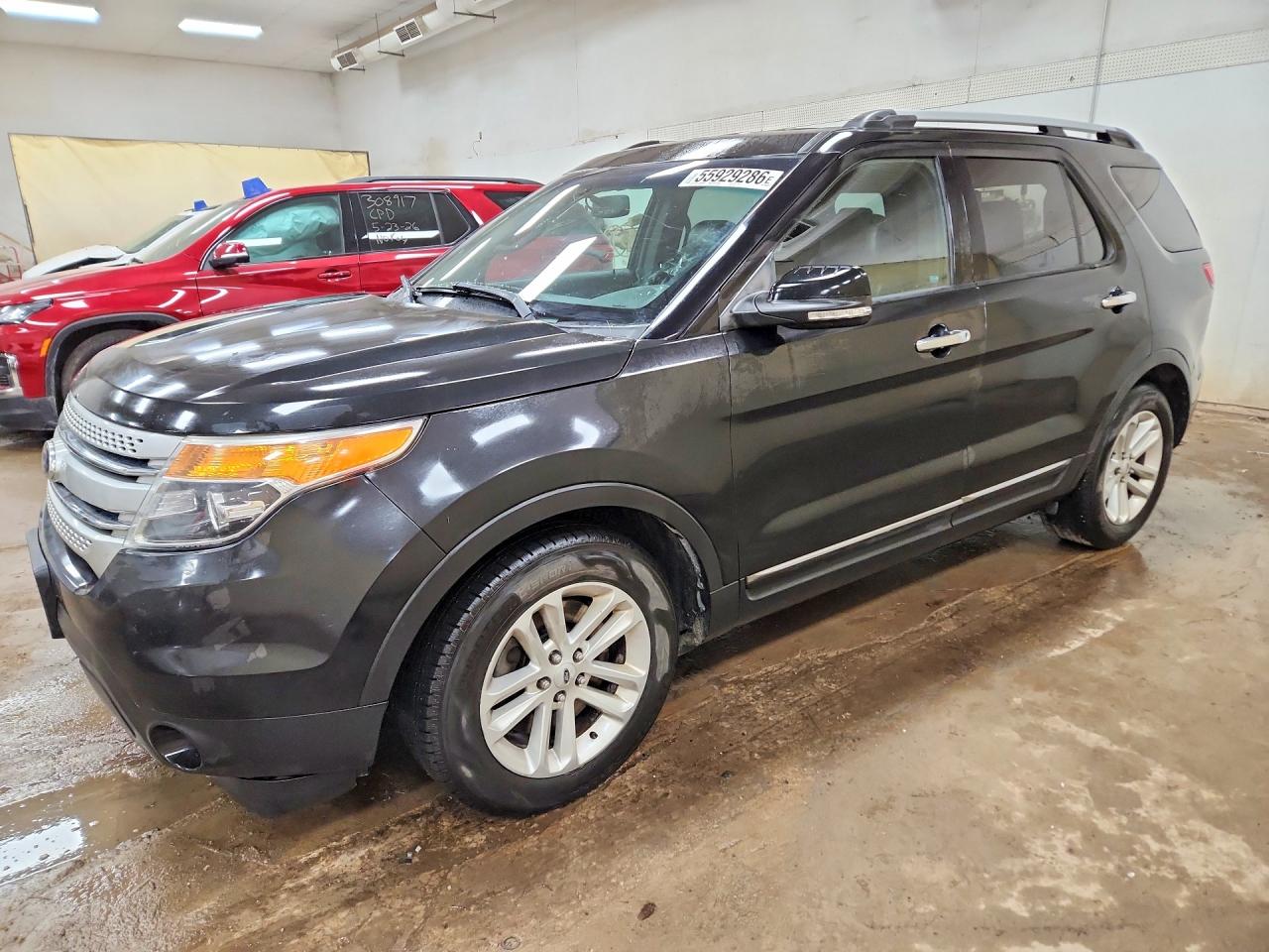 2014 Ford Explorer Xlt Black vin: 1FM5K7D85EGC05977