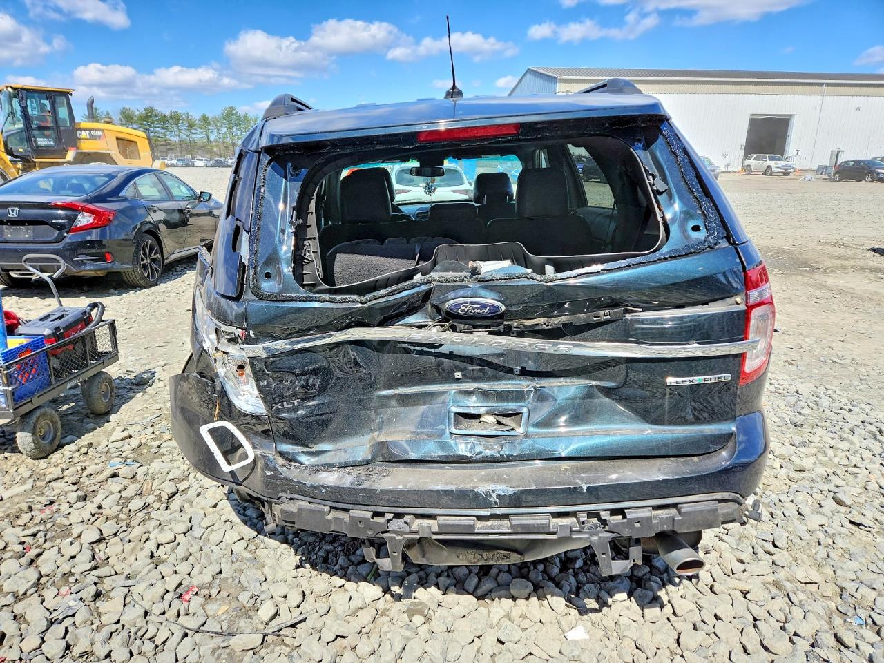 2014 Ford Explorer Xlt Blue vin: 1FM5K7D85EGC32550