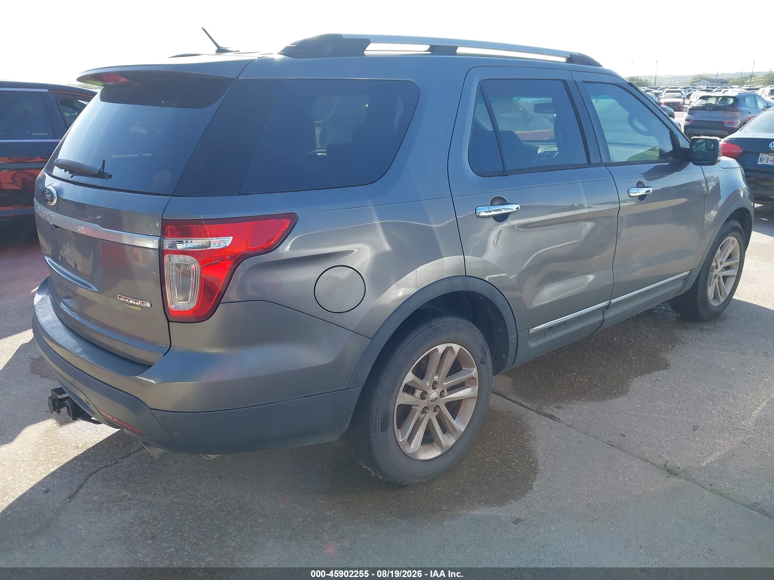 2014 Ford Explorer Xlt Gray vin: 1FM5K7D85EGC34699