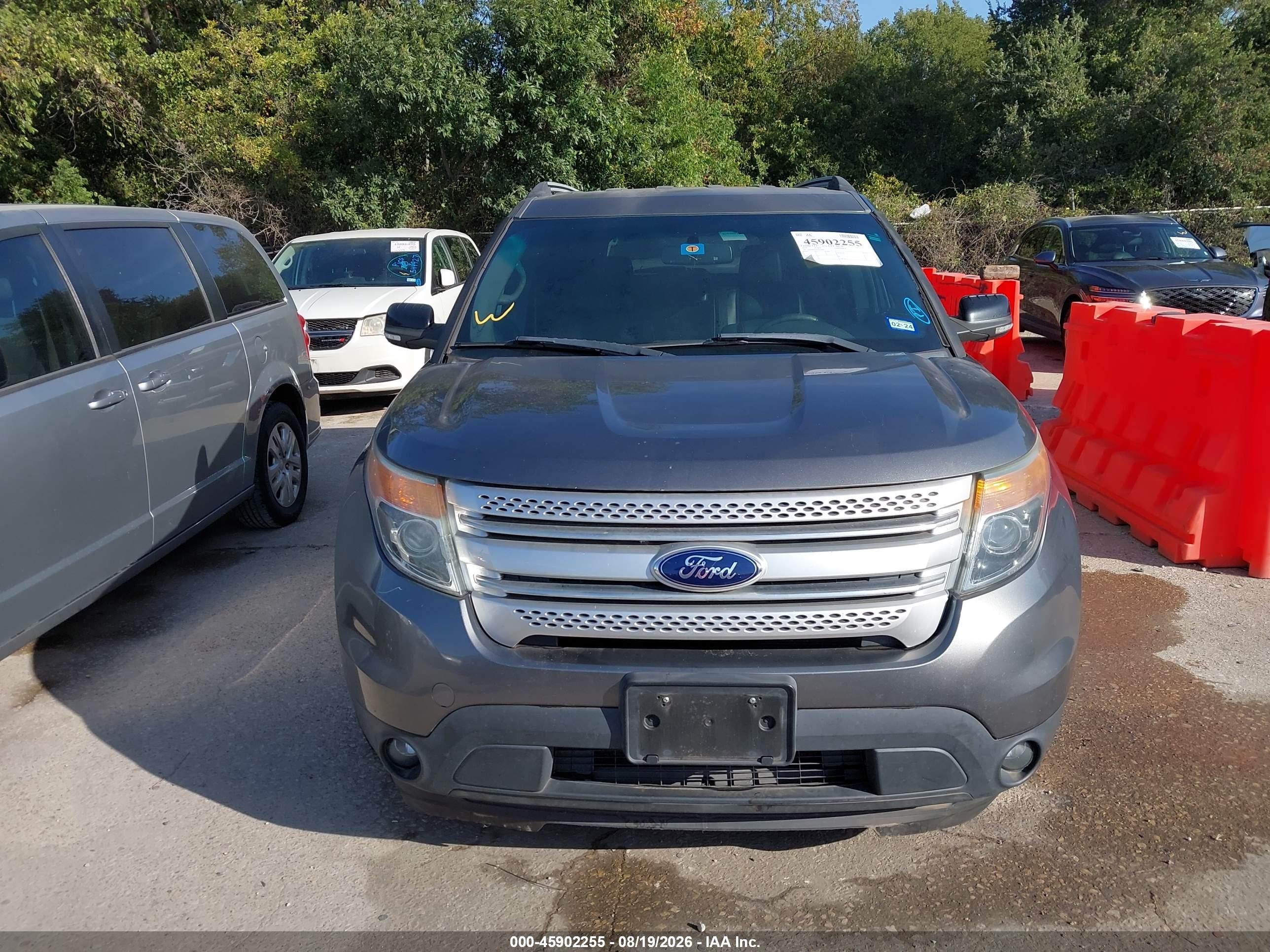 2014 Ford Explorer Xlt Gray vin: 1FM5K7D85EGC34699