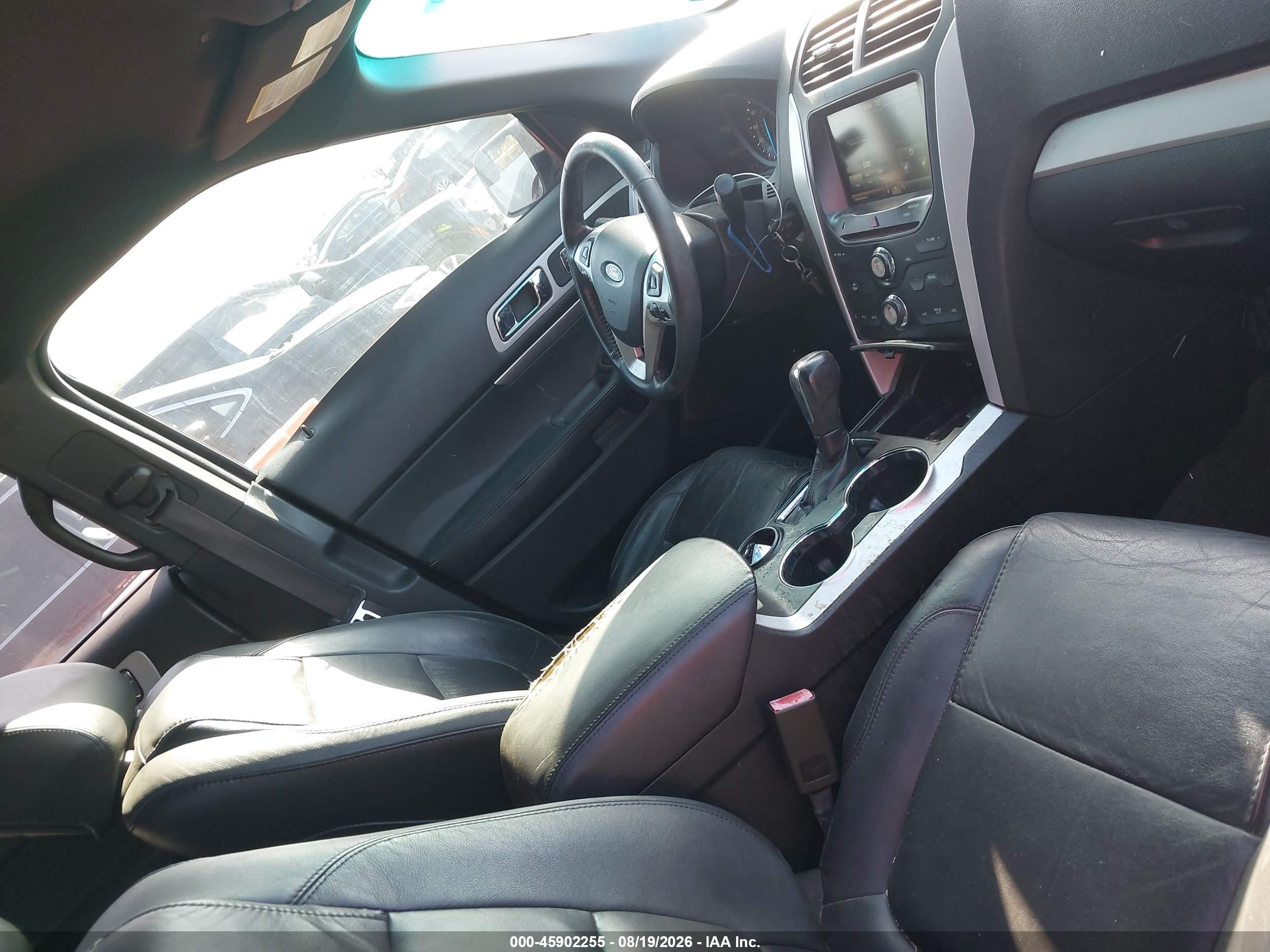 2014 Ford Explorer Xlt Gray vin: 1FM5K7D85EGC34699