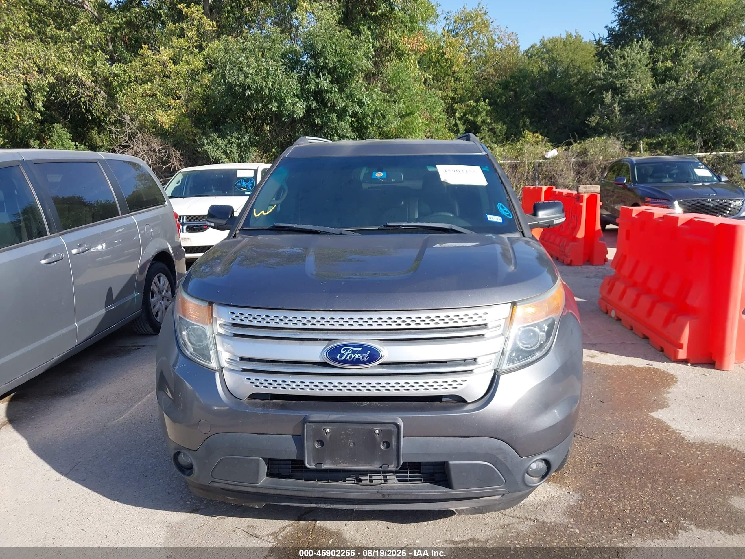 2014 Ford Explorer Xlt Gray vin: 1FM5K7D85EGC34699