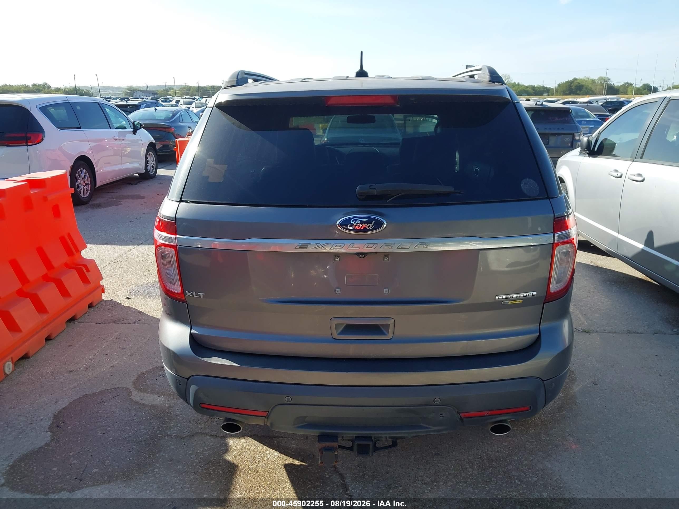 2014 Ford Explorer Xlt Gray vin: 1FM5K7D85EGC34699