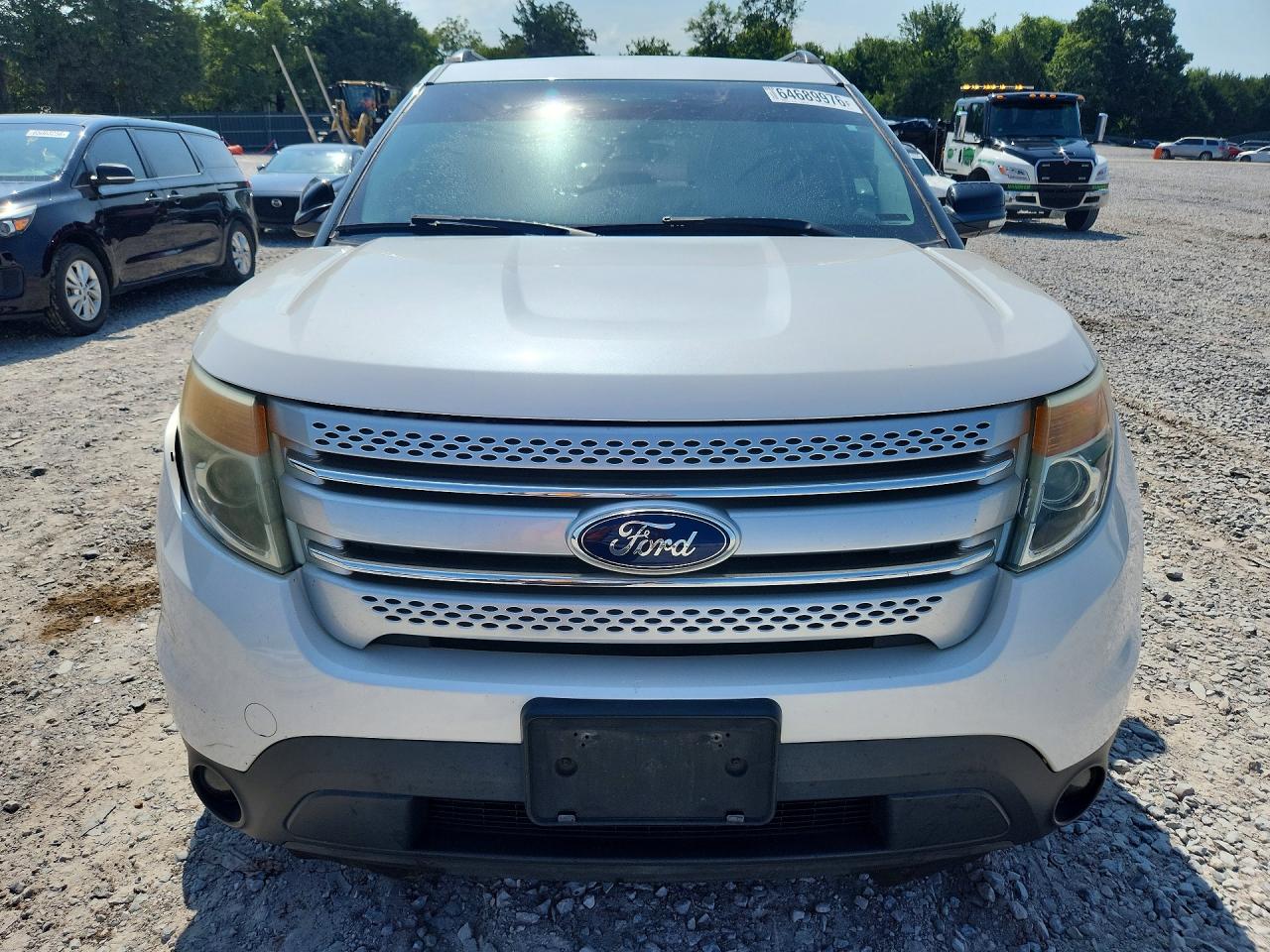 2014 Ford Explorer Xlt White vin: 1FM5K7D85EGC44312