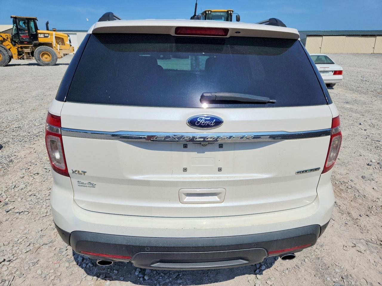 2014 Ford Explorer Xlt White vin: 1FM5K7D85EGC44312
