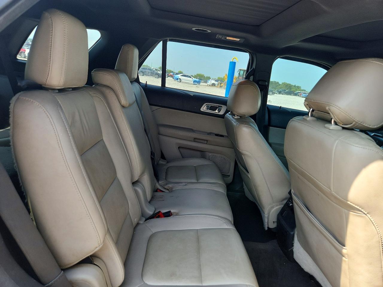 2014 Ford Explorer Xlt White vin: 1FM5K7D85EGC44312