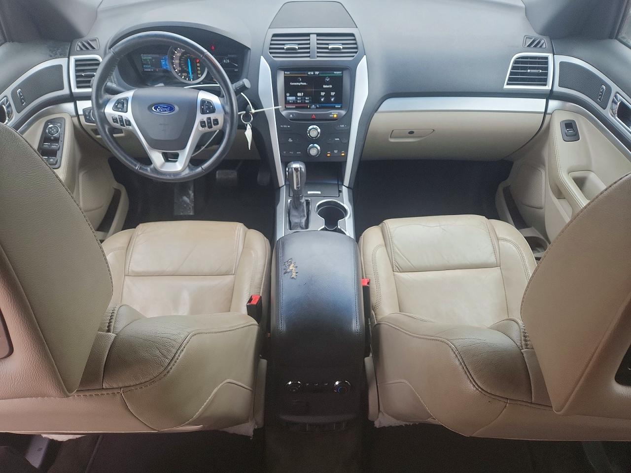 2014 Ford Explorer Xlt Белый vin: 1FM5K7D85EGC47338