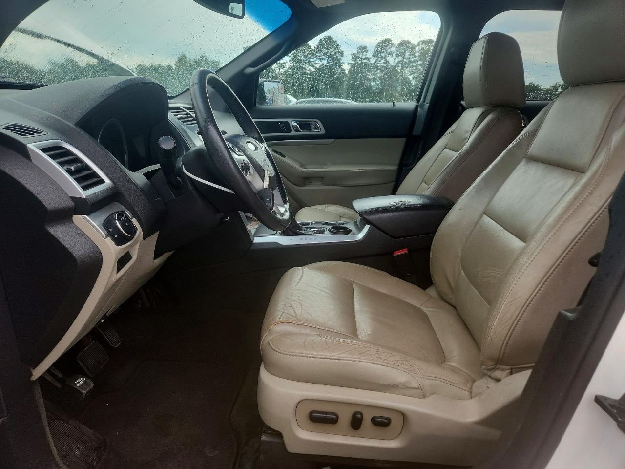 2014 Ford Explorer Xlt Белый vin: 1FM5K7D85EGC47338