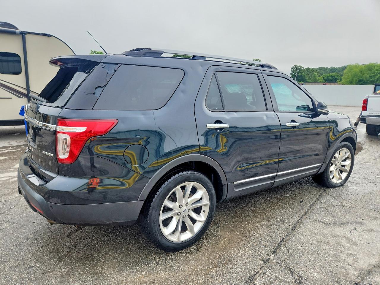 2015 Ford Explorer Xlt Teal vin: 1FM5K7D85FGA40210
