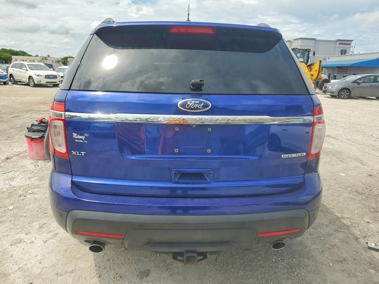 2015 Ford Explorer Xlt Blue vin: 1FM5K7D85FGA44354