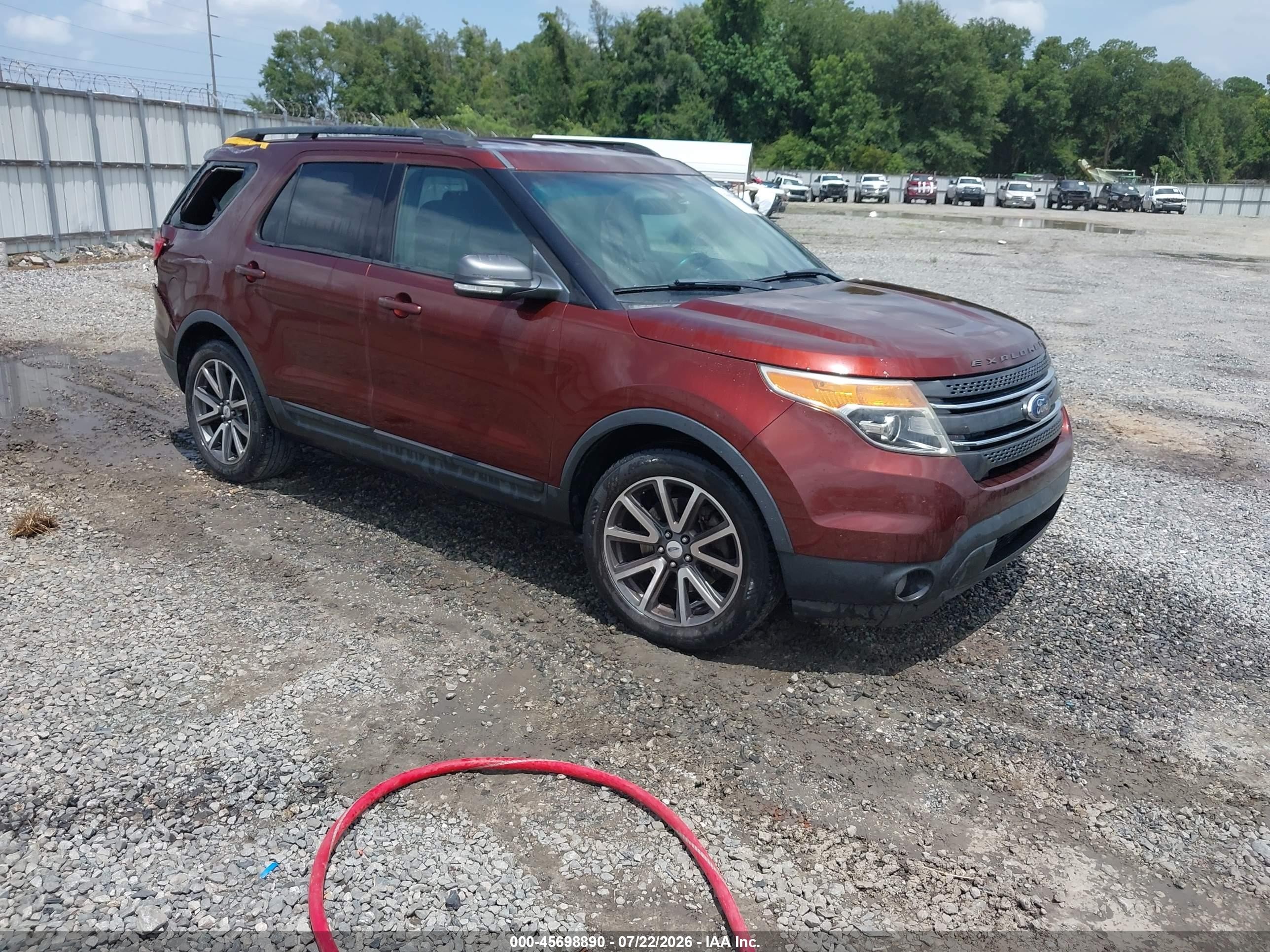 2015 Ford Explorer Xlt Коричневый vin: 1FM5K7D85FGA51692