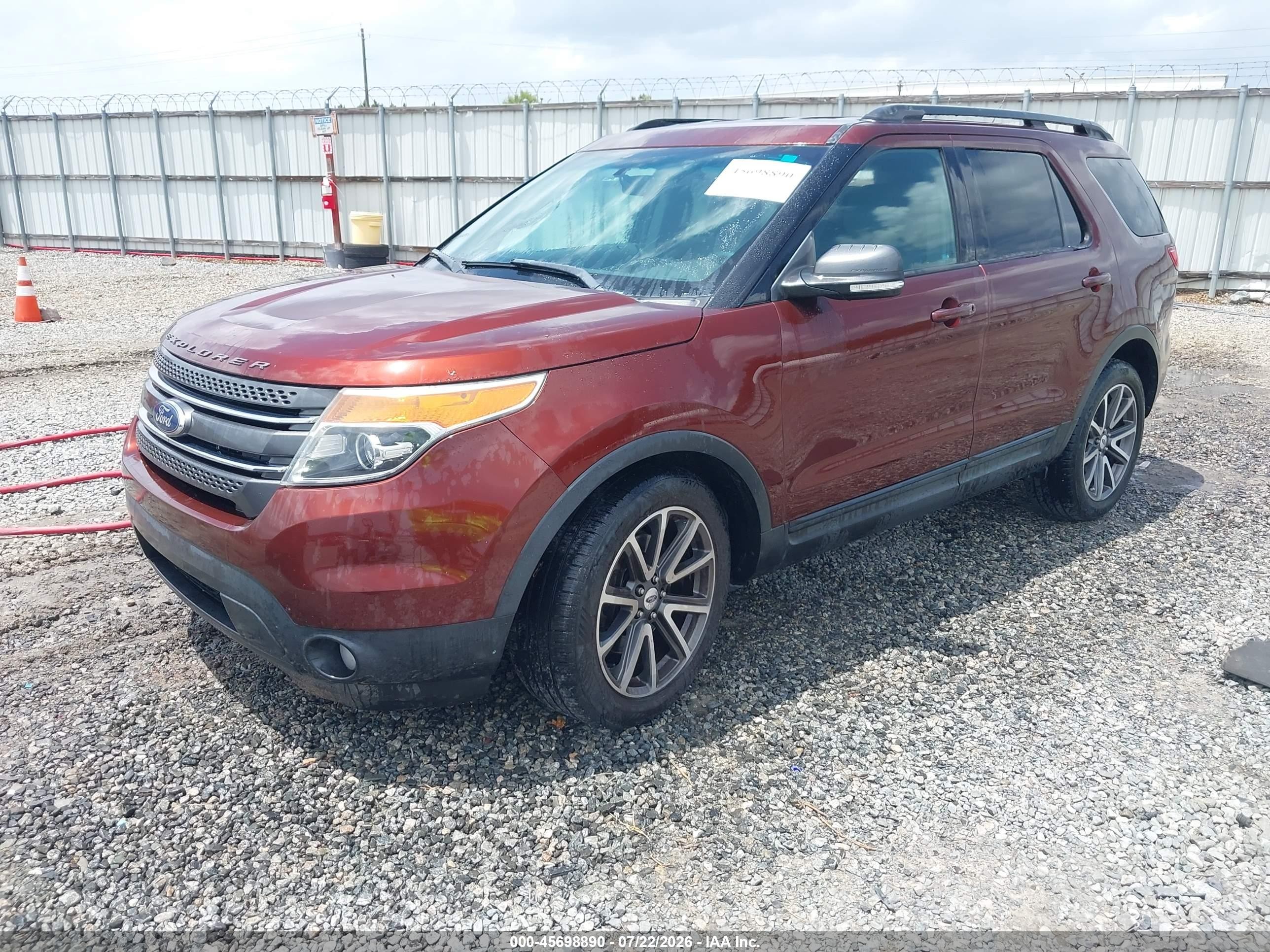 2015 Ford Explorer Xlt Коричневый vin: 1FM5K7D85FGA51692