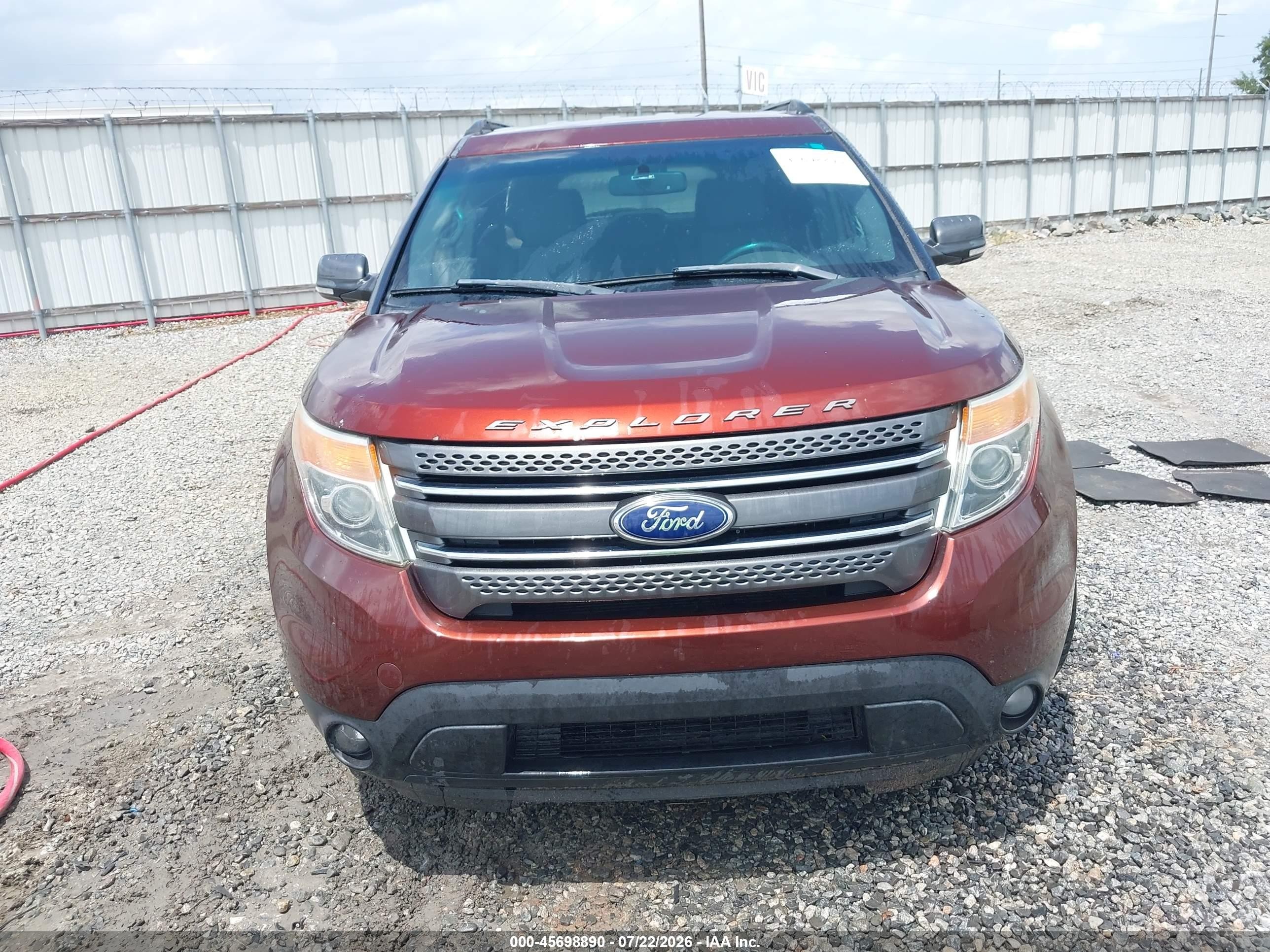 2015 Ford Explorer Xlt Коричневый vin: 1FM5K7D85FGA51692