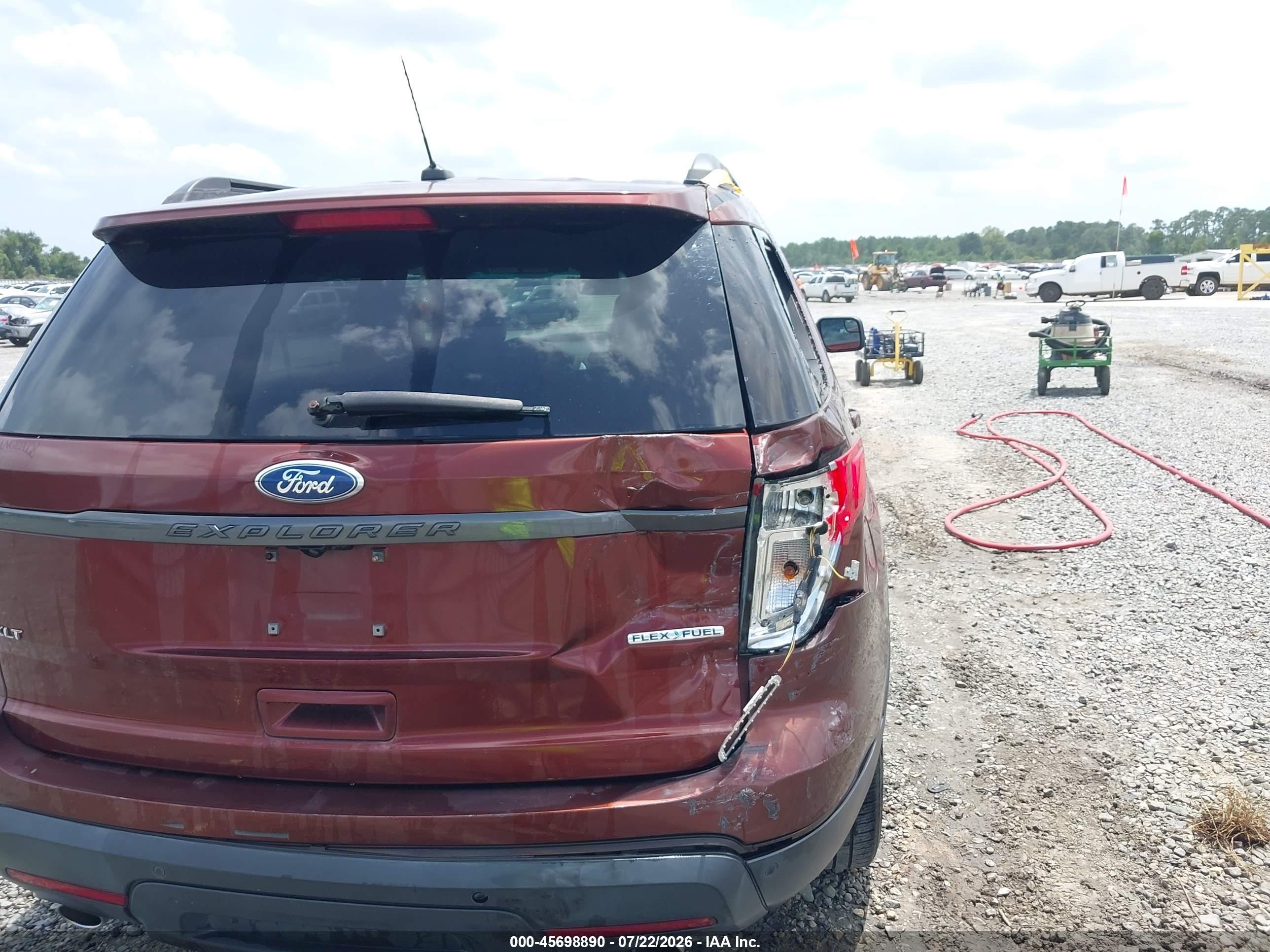2015 Ford Explorer Xlt Коричневый vin: 1FM5K7D85FGA51692