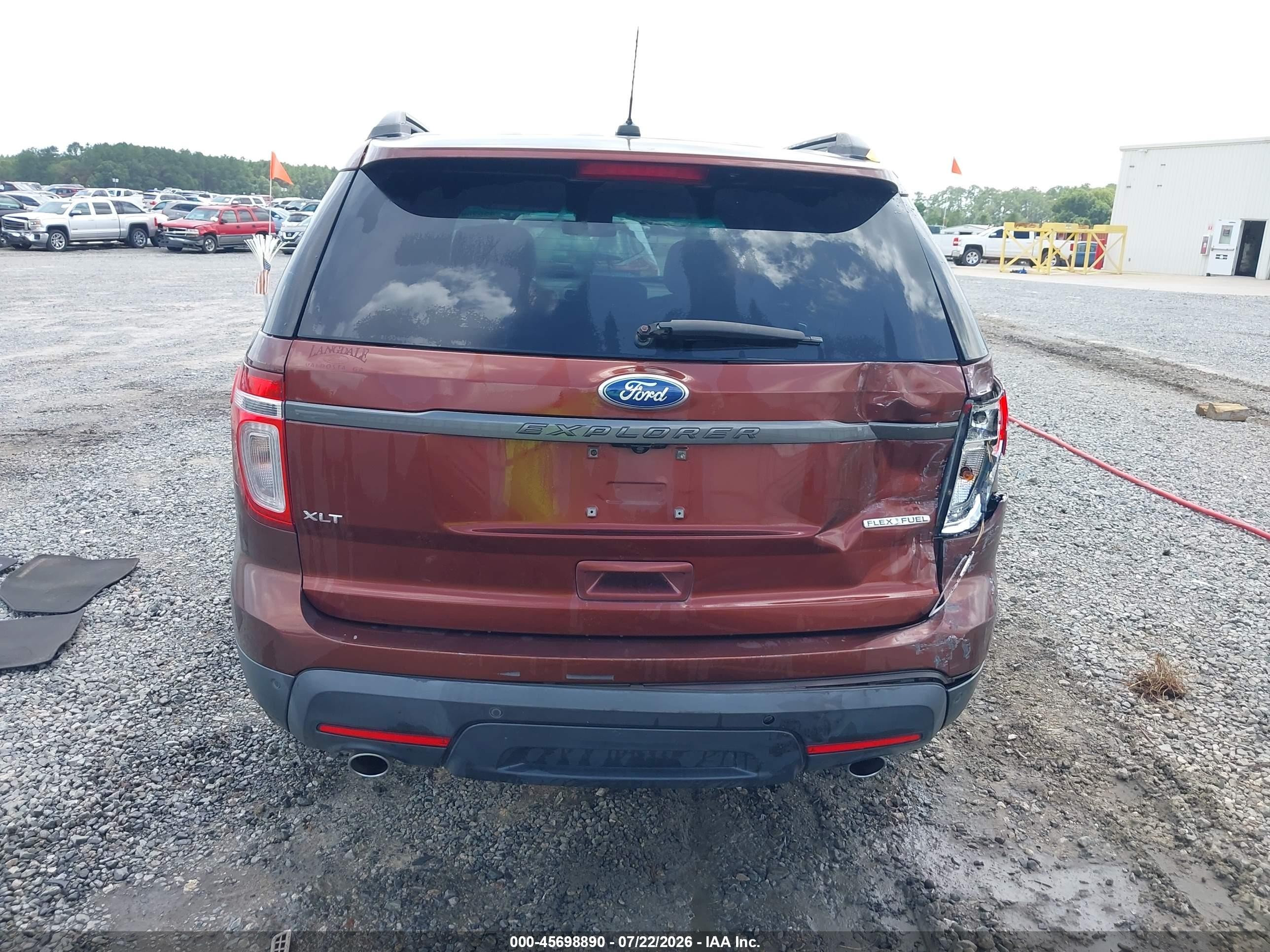 2015 Ford Explorer Xlt Коричневый vin: 1FM5K7D85FGA51692