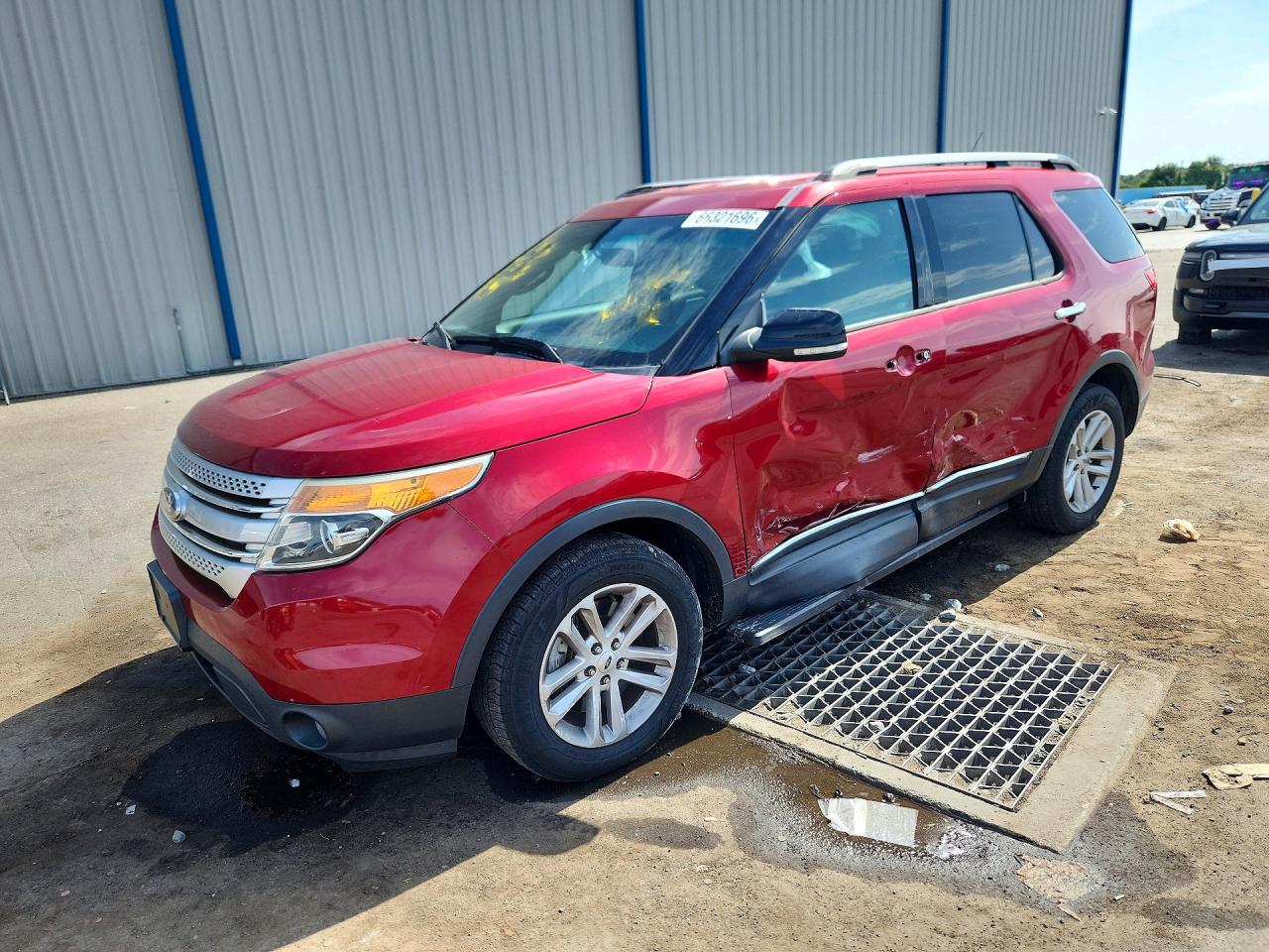 2015 Ford Explorer Xlt Красный vin: 1FM5K7D85FGA74972