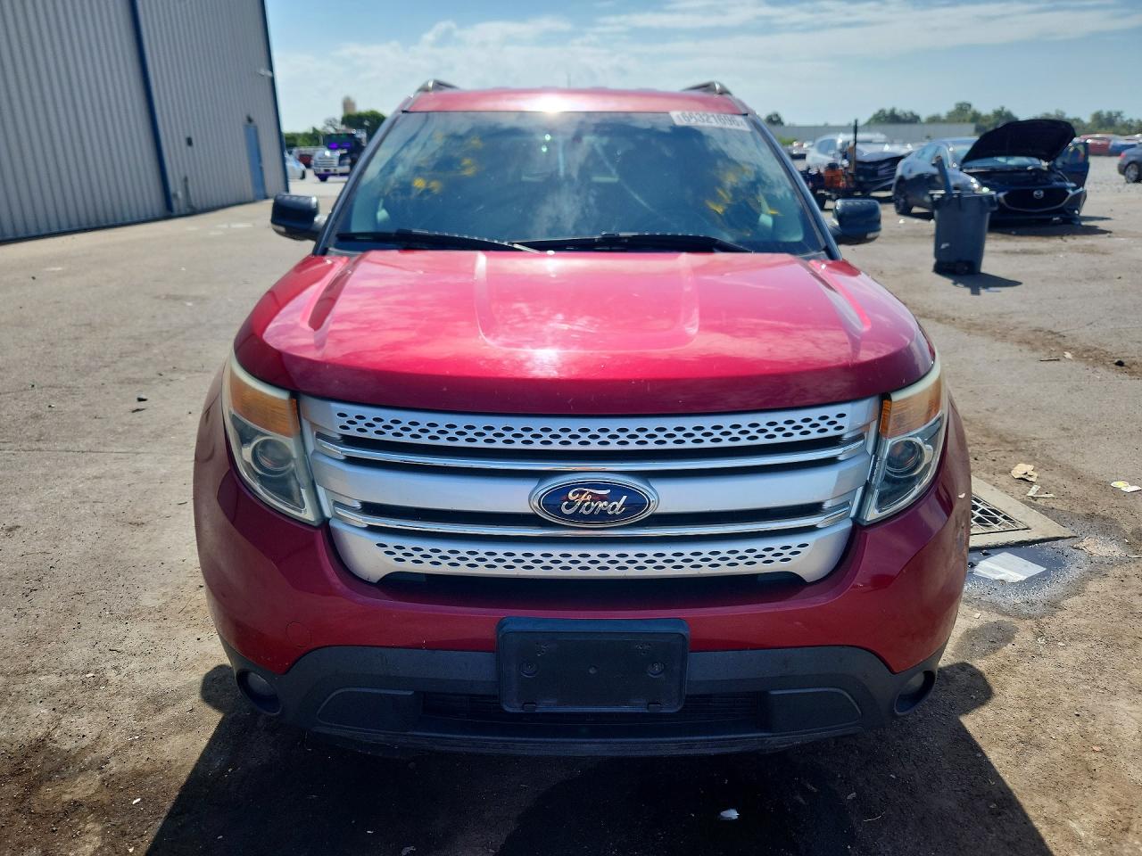 2015 Ford Explorer Xlt Красный vin: 1FM5K7D85FGA74972