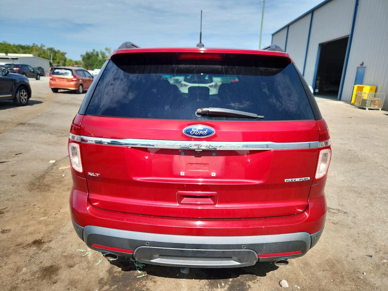 2015 Ford Explorer Xlt Красный vin: 1FM5K7D85FGA74972