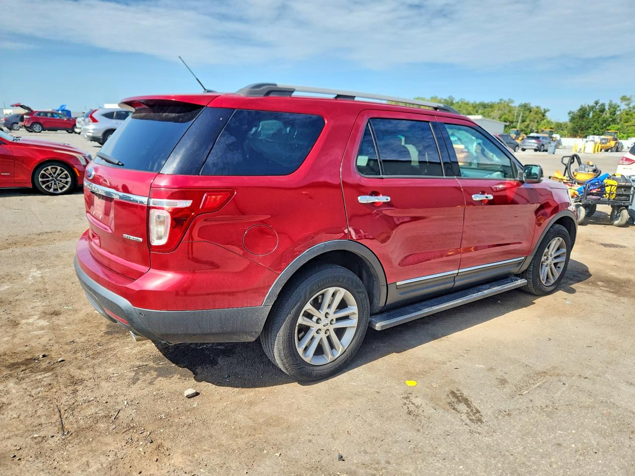 2015 Ford Explorer Xlt Красный vin: 1FM5K7D85FGA74972