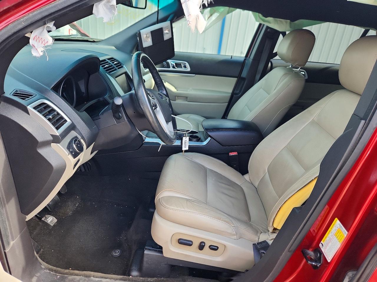 2015 Ford Explorer Xlt Красный vin: 1FM5K7D85FGA74972