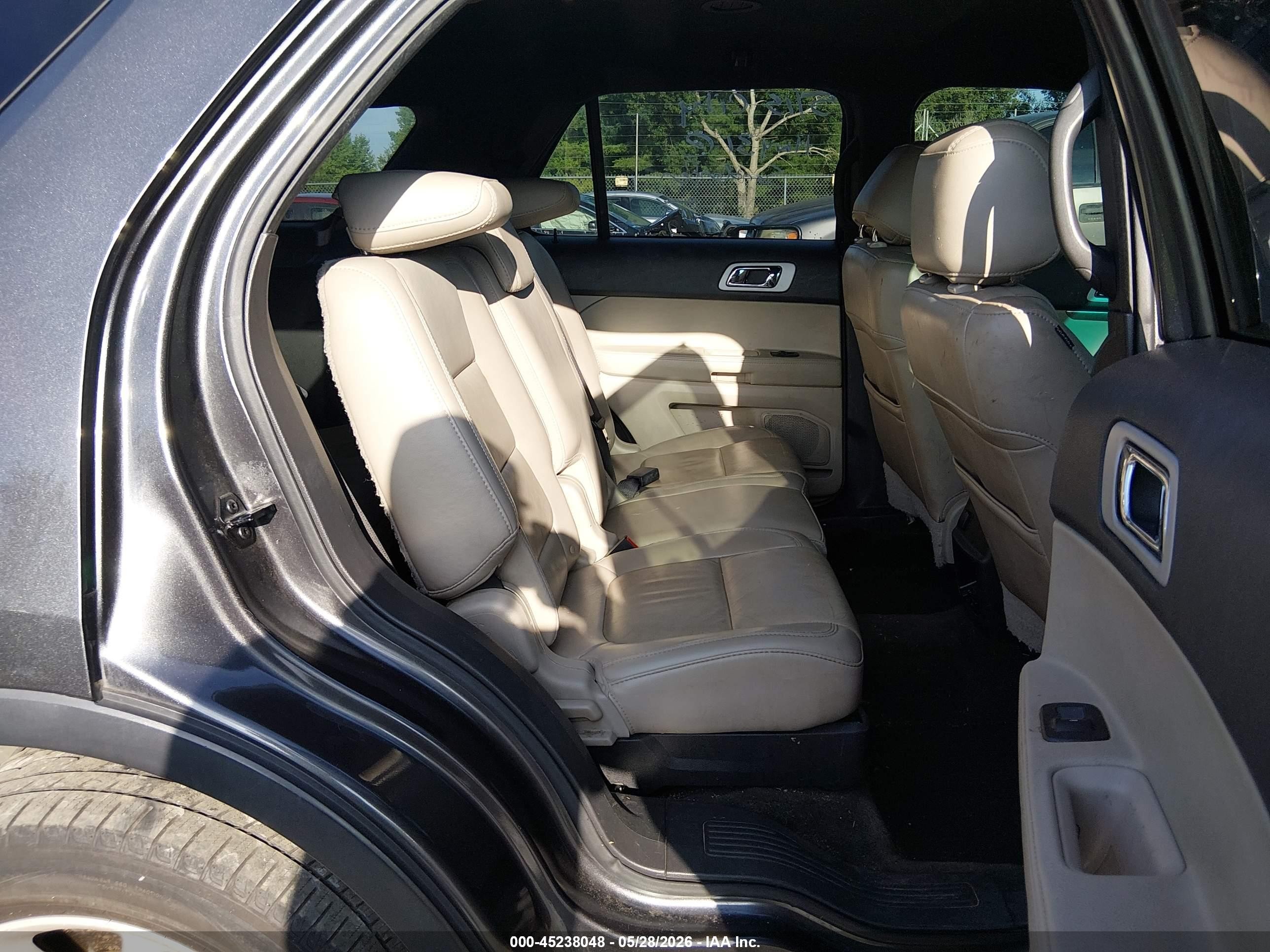 2015 Ford Explorer Xlt Gray vin: 1FM5K7D85FGB36497